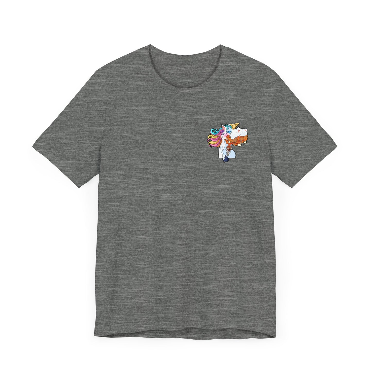 Magical Pisketti Unicorn Unisex Tee - Fun & Whimsical Short Sleeve T-Shirt