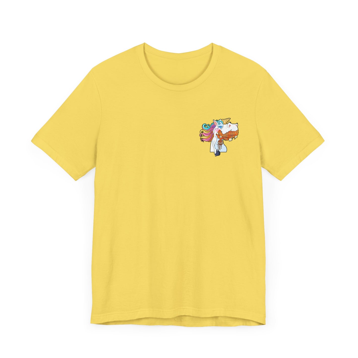Magical Pisketti Unicorn Unisex Tee - Fun & Whimsical Short Sleeve T-Shirt