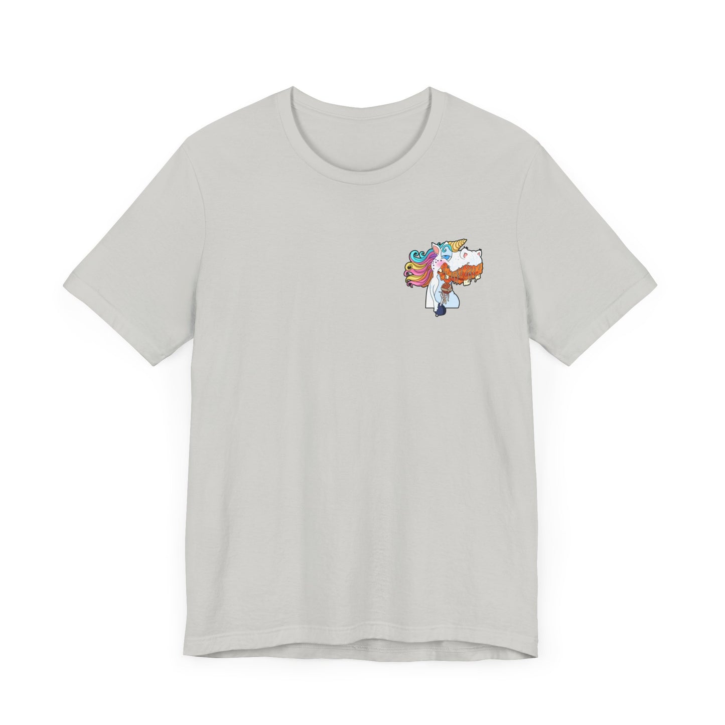 Magical Pisketti Unicorn Unisex Tee - Fun & Whimsical Short Sleeve T-Shirt