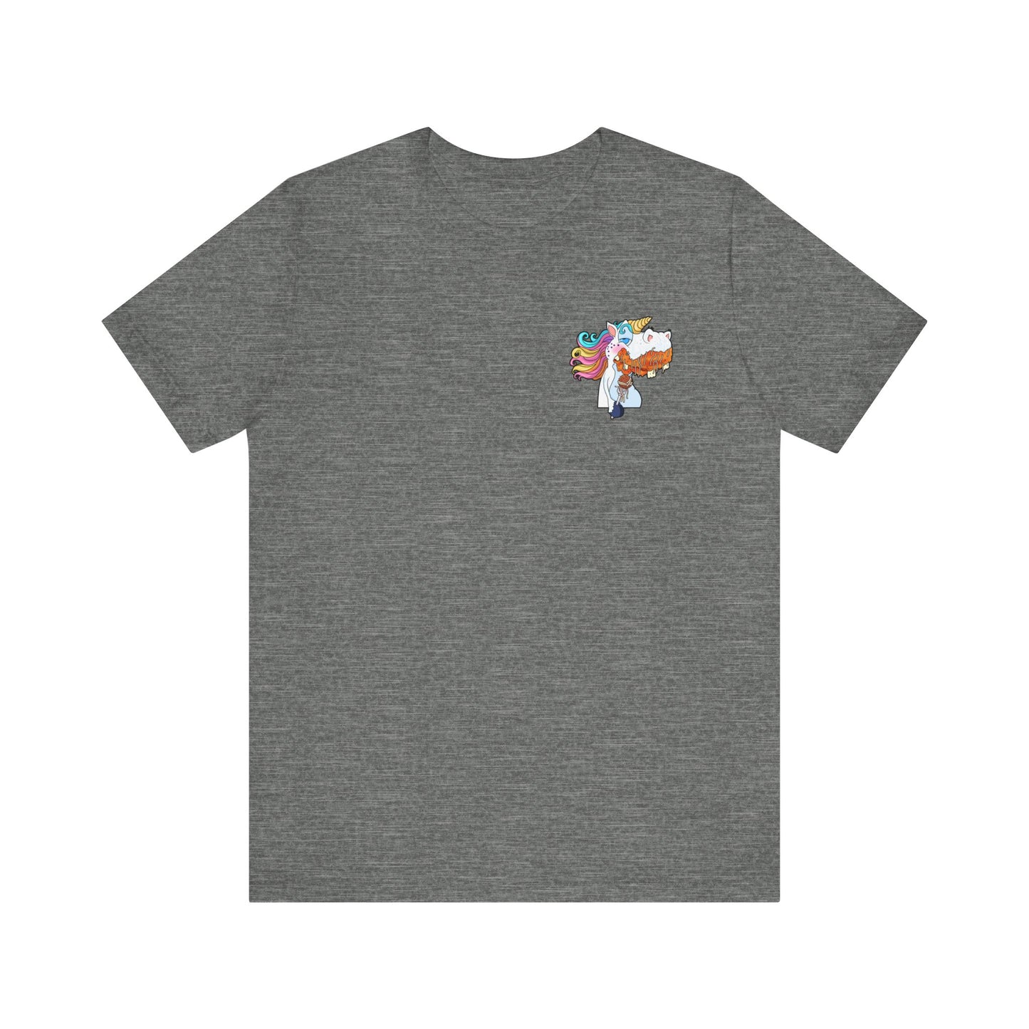 Magical Pisketti Unicorn Unisex Tee - Fun & Whimsical Short Sleeve T-Shirt