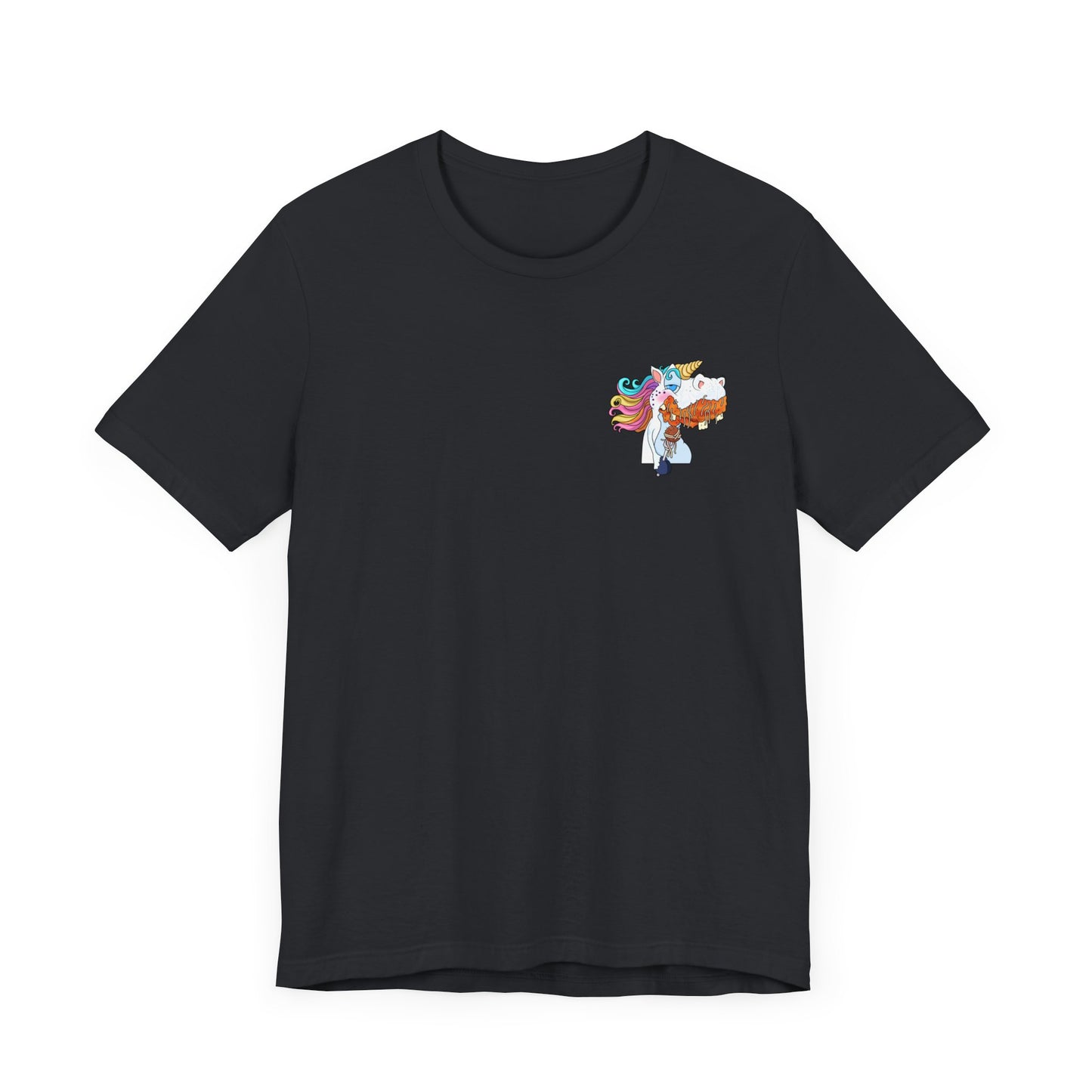 Magical Pisketti Unicorn Unisex Tee - Fun & Whimsical Short Sleeve T-Shirt