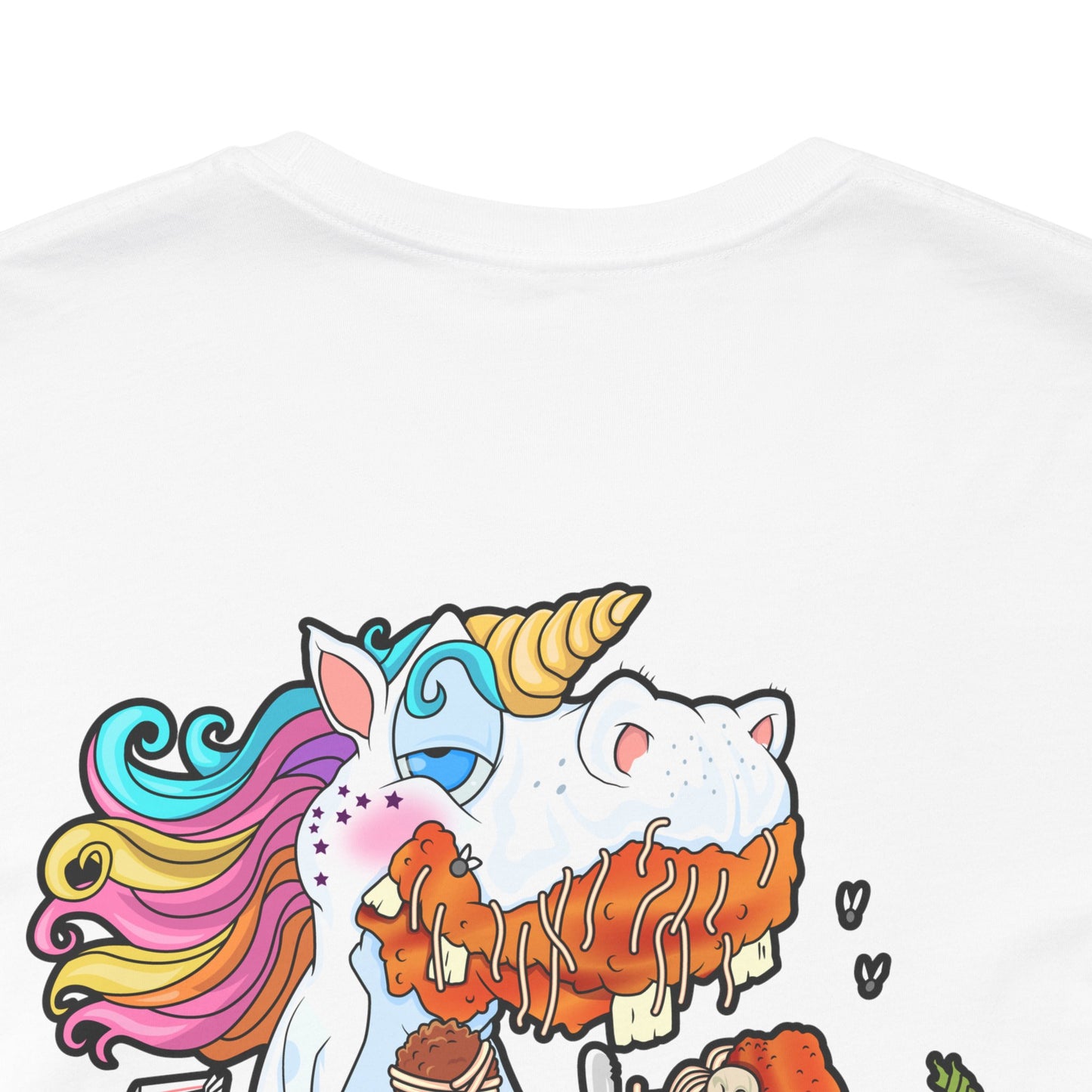 Magical Pisketti Unicorn Unisex Tee - Fun & Whimsical Short Sleeve T-Shirt
