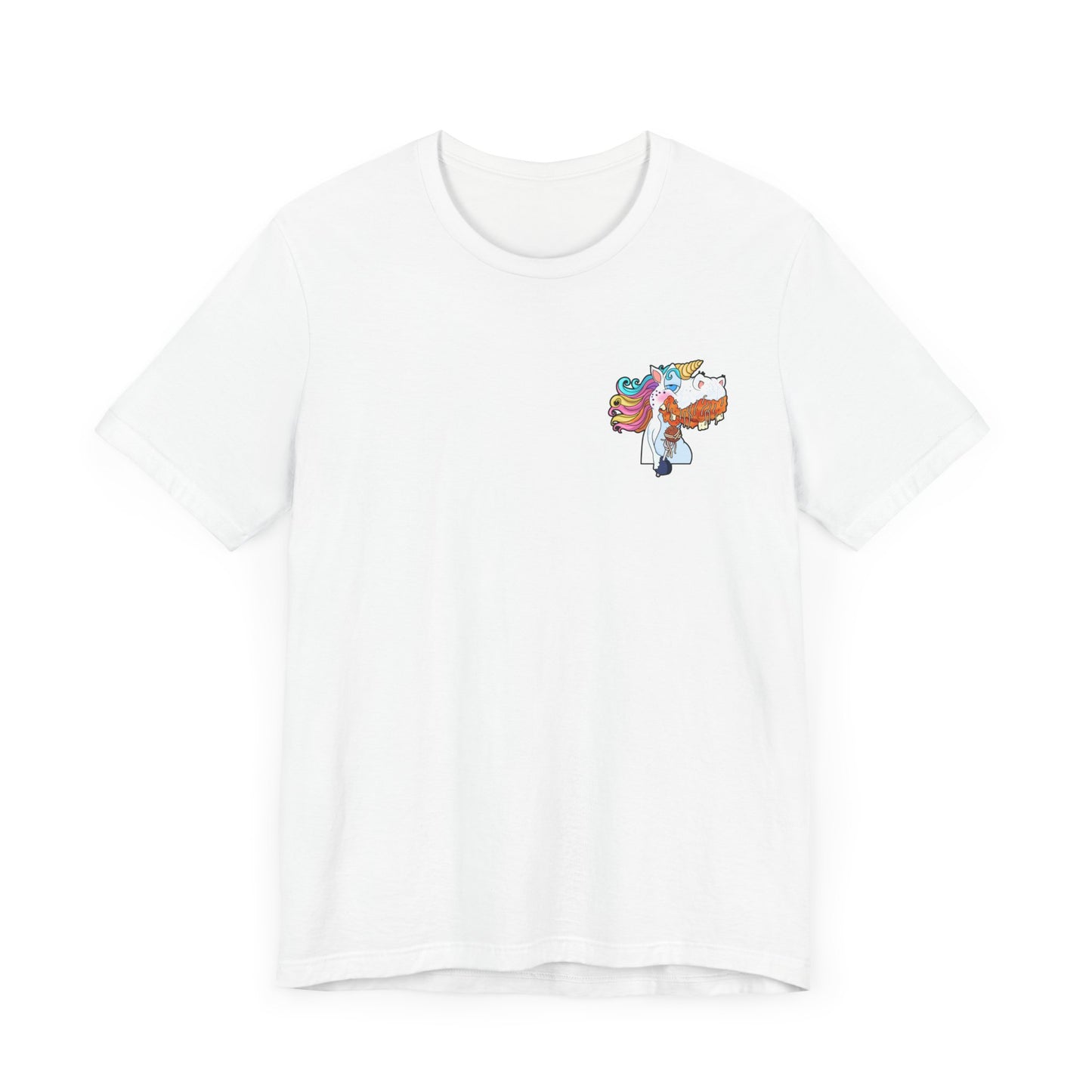 Magical Pisketti Unicorn Unisex Tee - Fun & Whimsical Short Sleeve T-Shirt