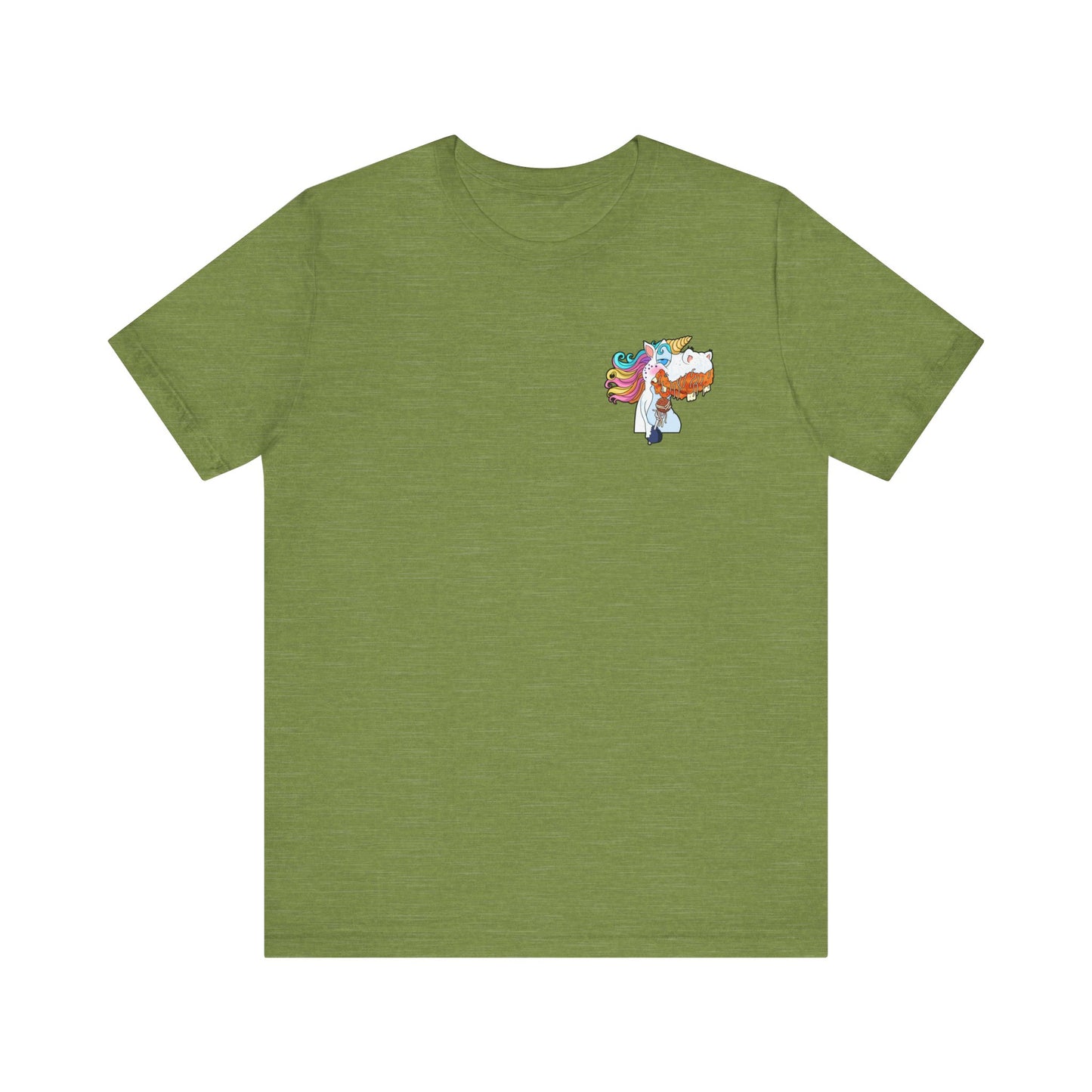 Magical Pisketti Unicorn Unisex Tee - Fun & Whimsical Short Sleeve T-Shirt