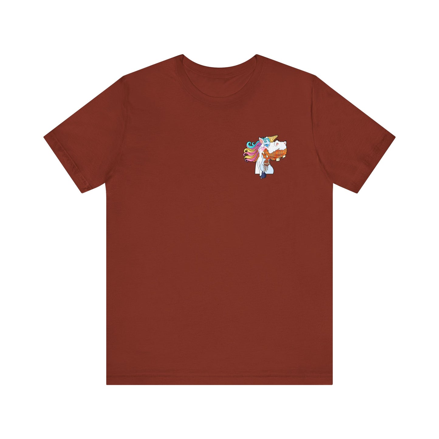 Magical Pisketti Unicorn Unisex Tee - Fun & Whimsical Short Sleeve T-Shirt