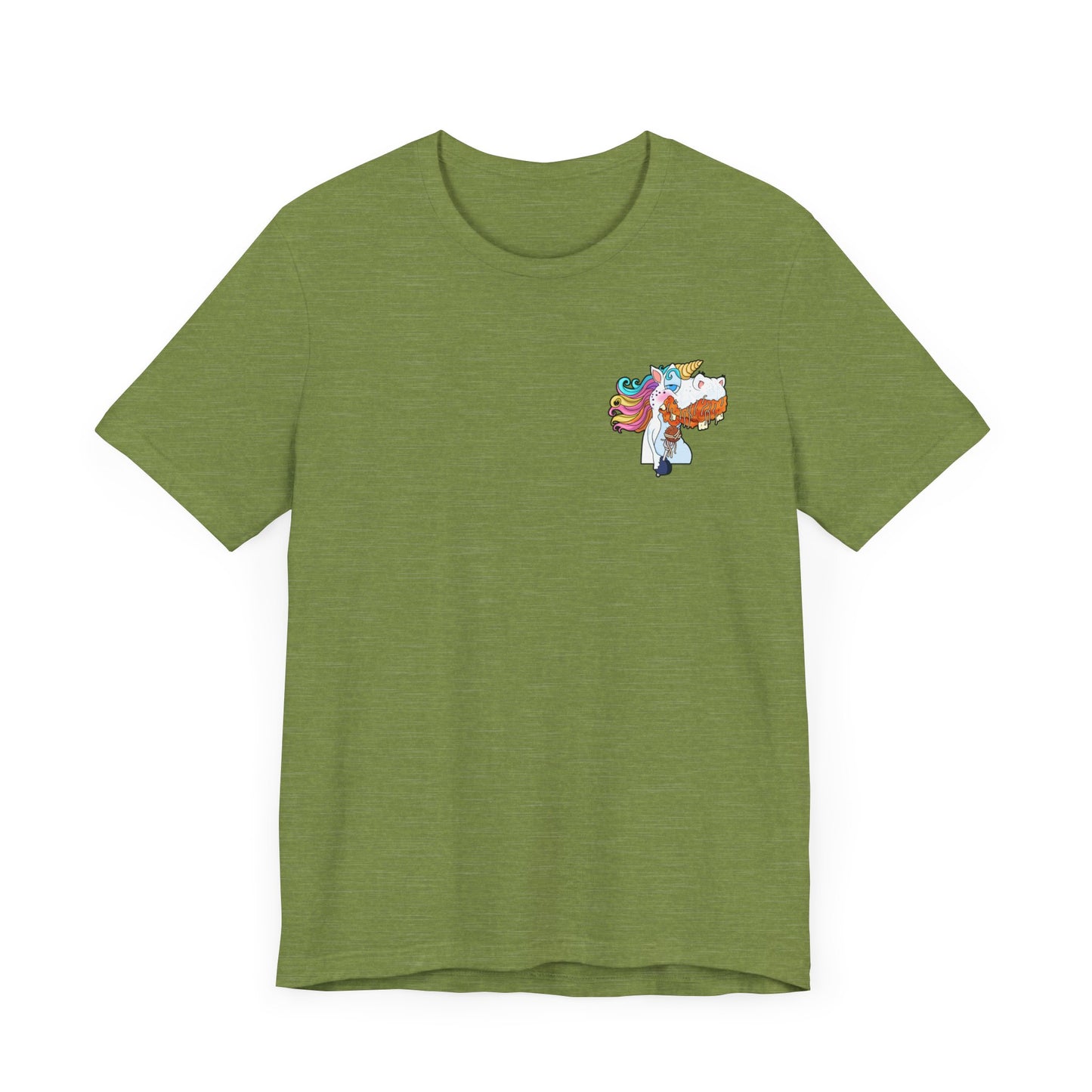 Magical Pisketti Unicorn Unisex Tee - Fun & Whimsical Short Sleeve T-Shirt