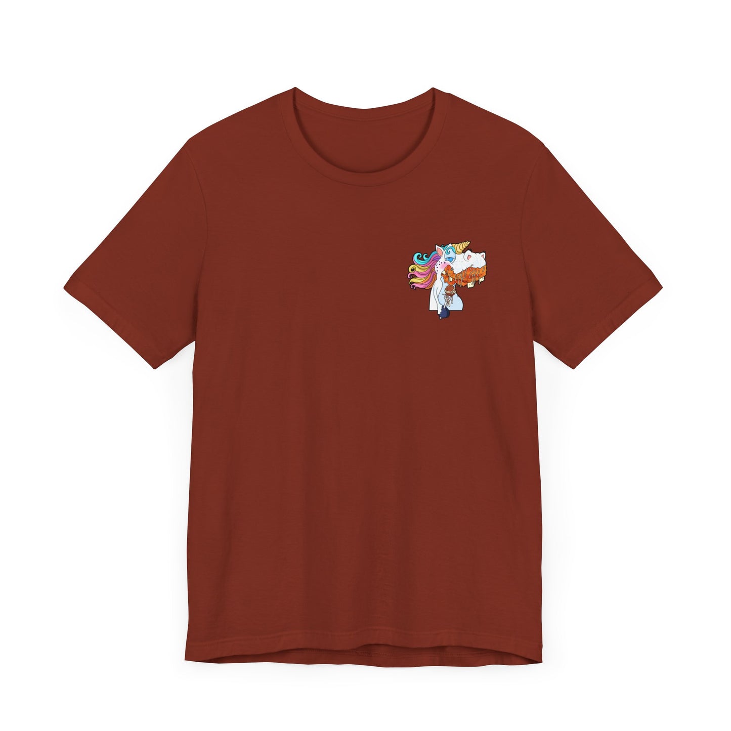 Magical Pisketti Unicorn Unisex Tee - Fun & Whimsical Short Sleeve T-Shirt