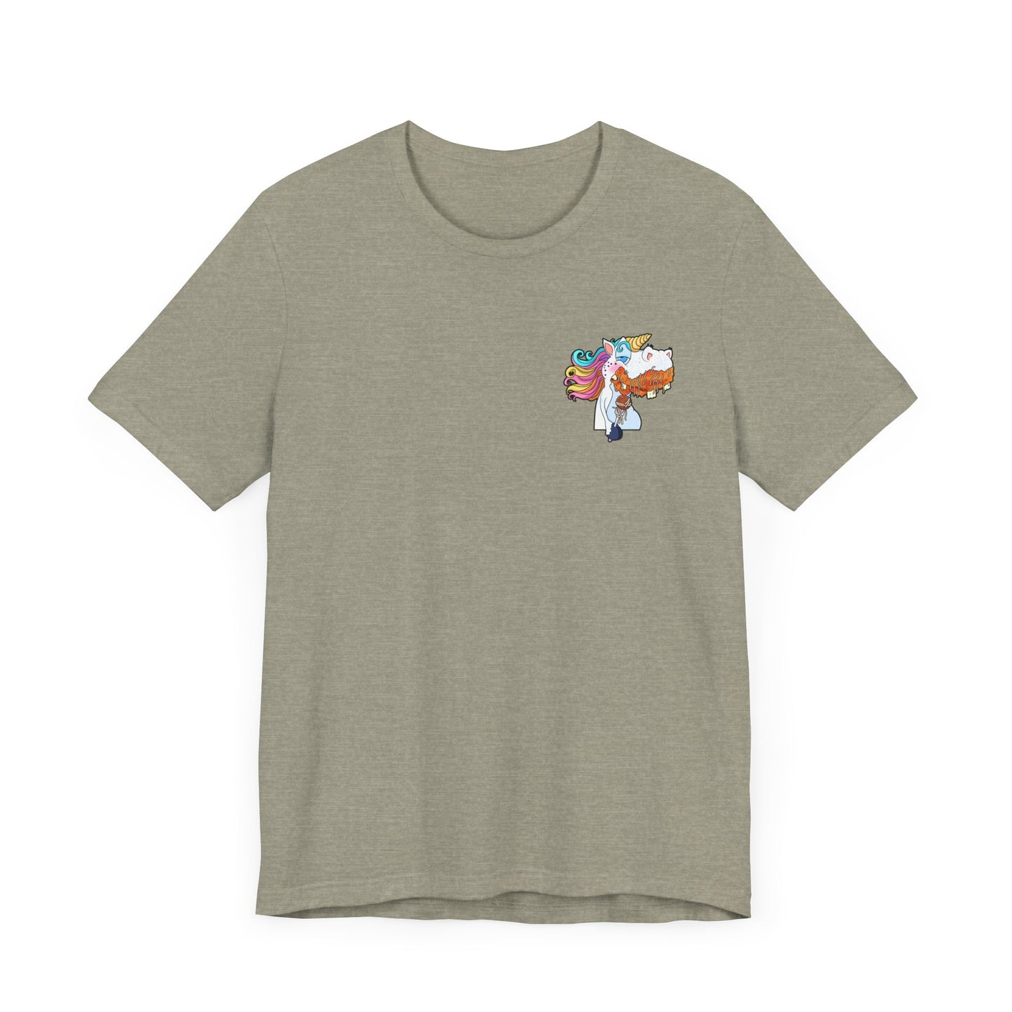Magical Pisketti Unicorn Unisex Tee - Fun & Whimsical Short Sleeve T-Shirt