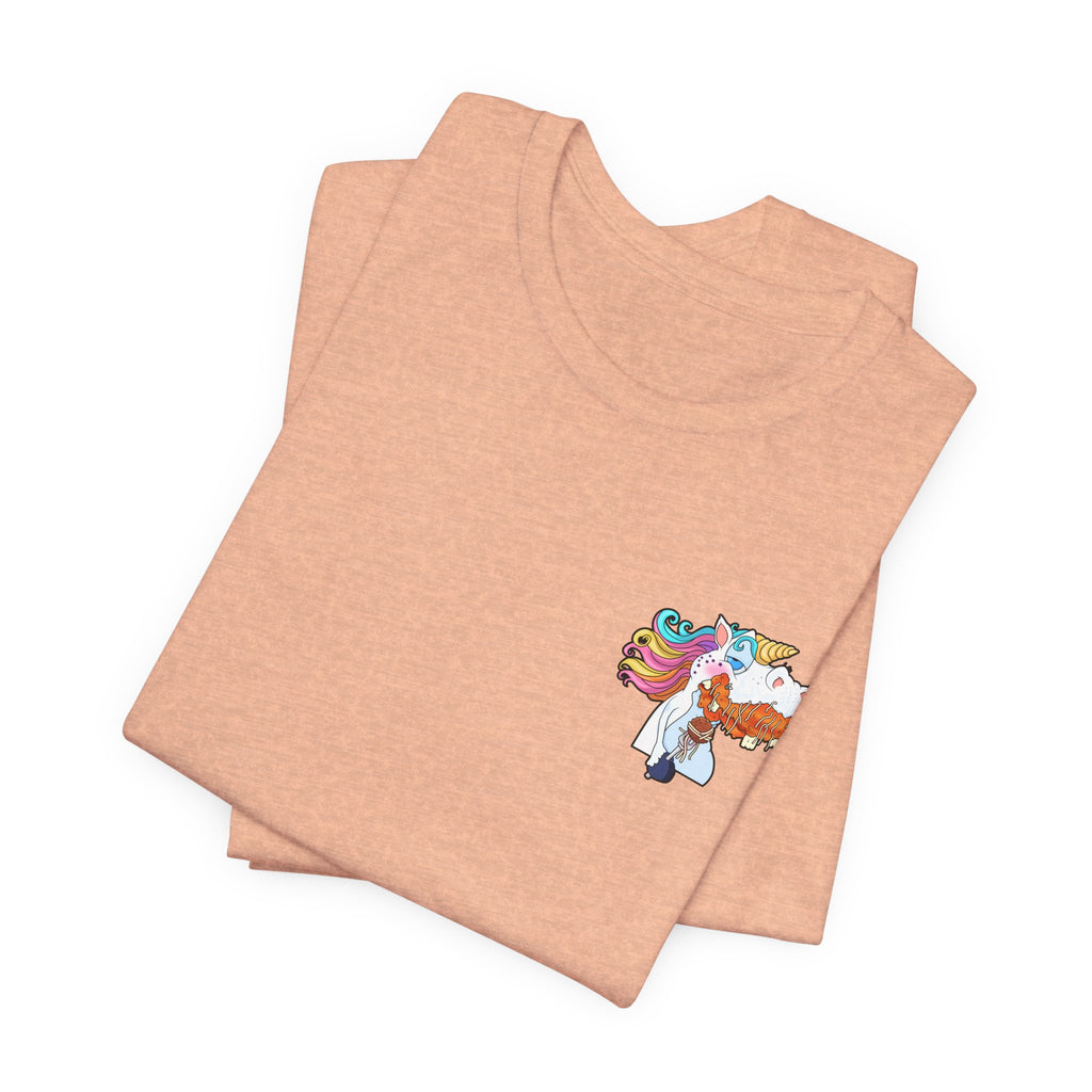 Unicorn Pasta Tee — "Magical Pisketti" Graphic T-Shirt