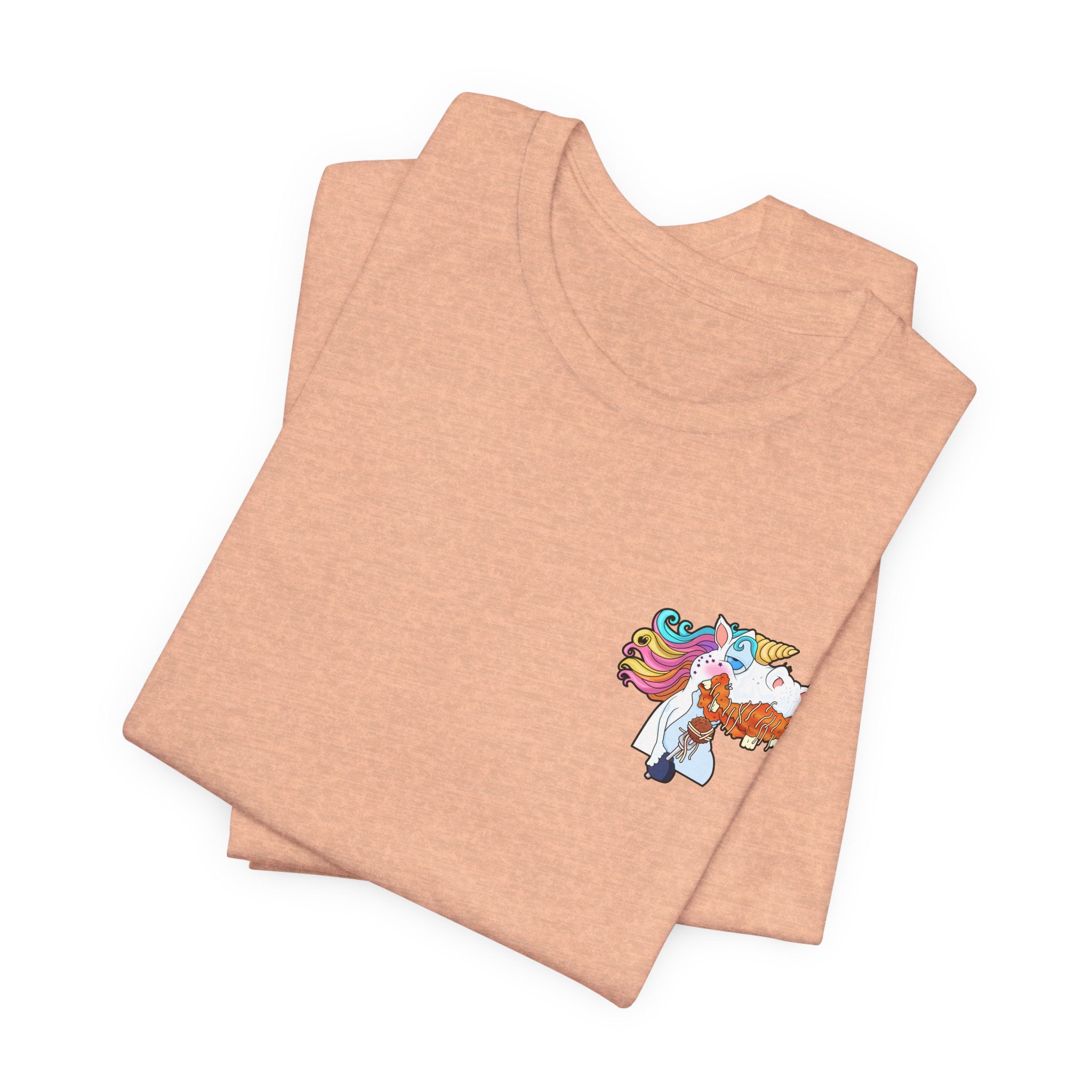 Unicorn Pasta Tee — "Magical Pisketti" Graphic T-Shirt