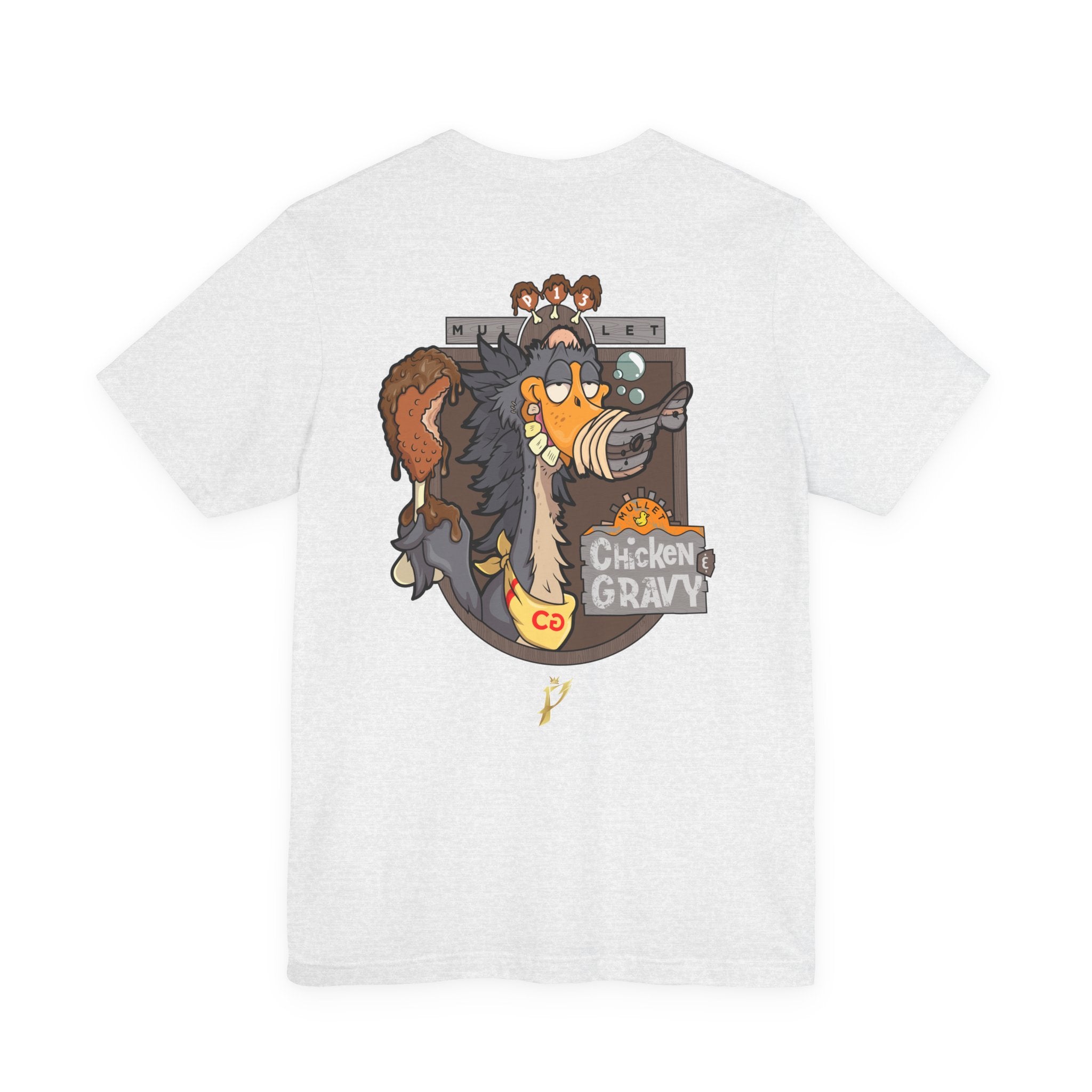 Chicken & Gravy Band Tee — Vintage Rock Music Graphic T-Shirt