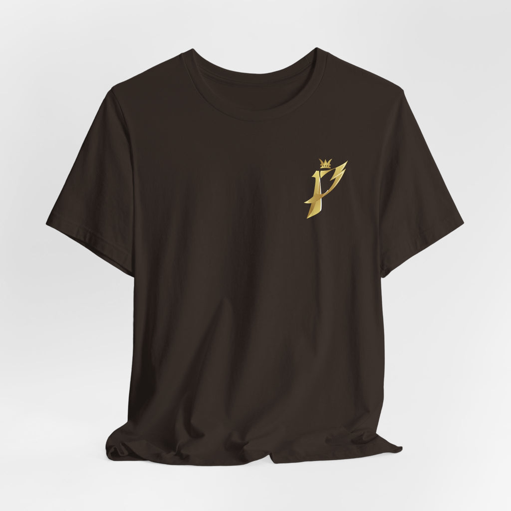Gold Crowned P Monogram Tee