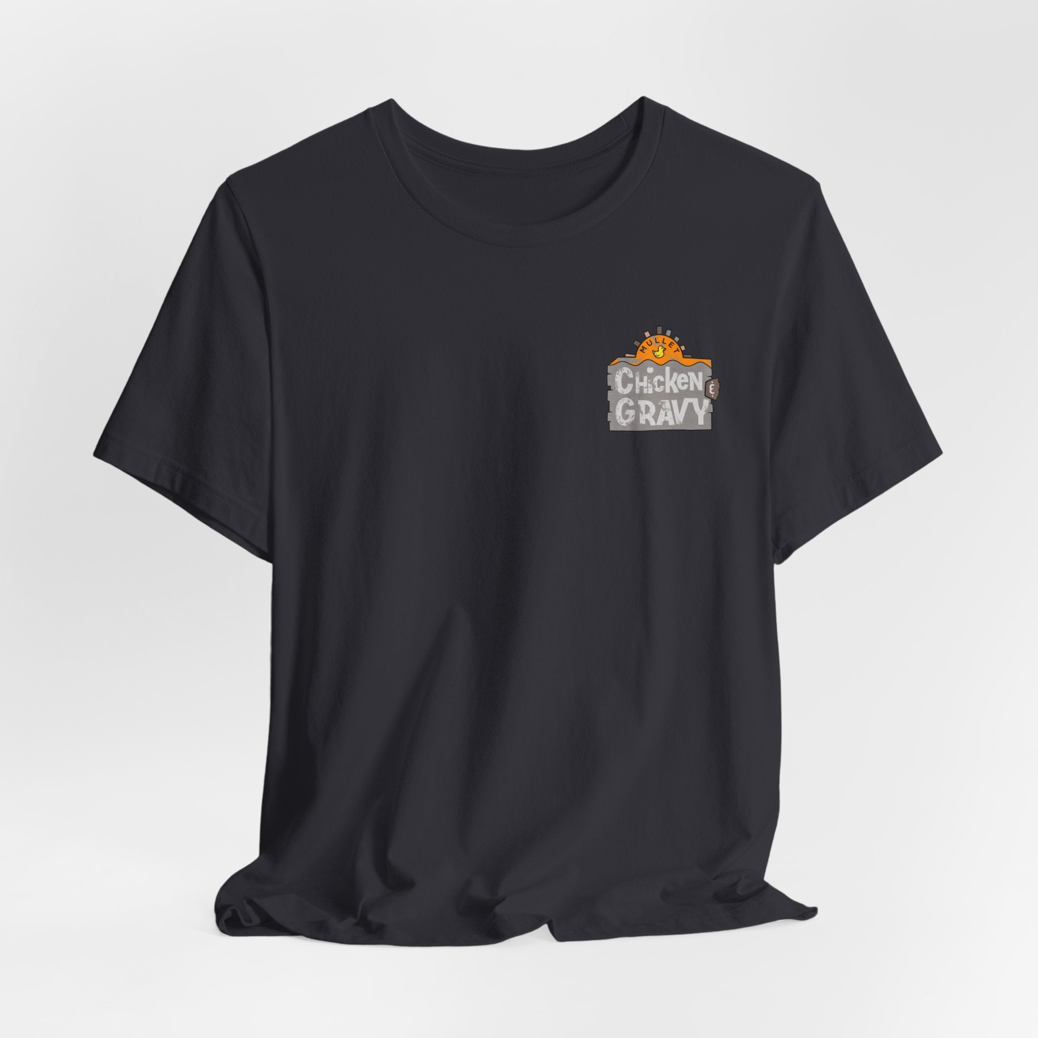 Chicken & Gravy Band Tee — Vintage Rock Music Graphic T-Shirt