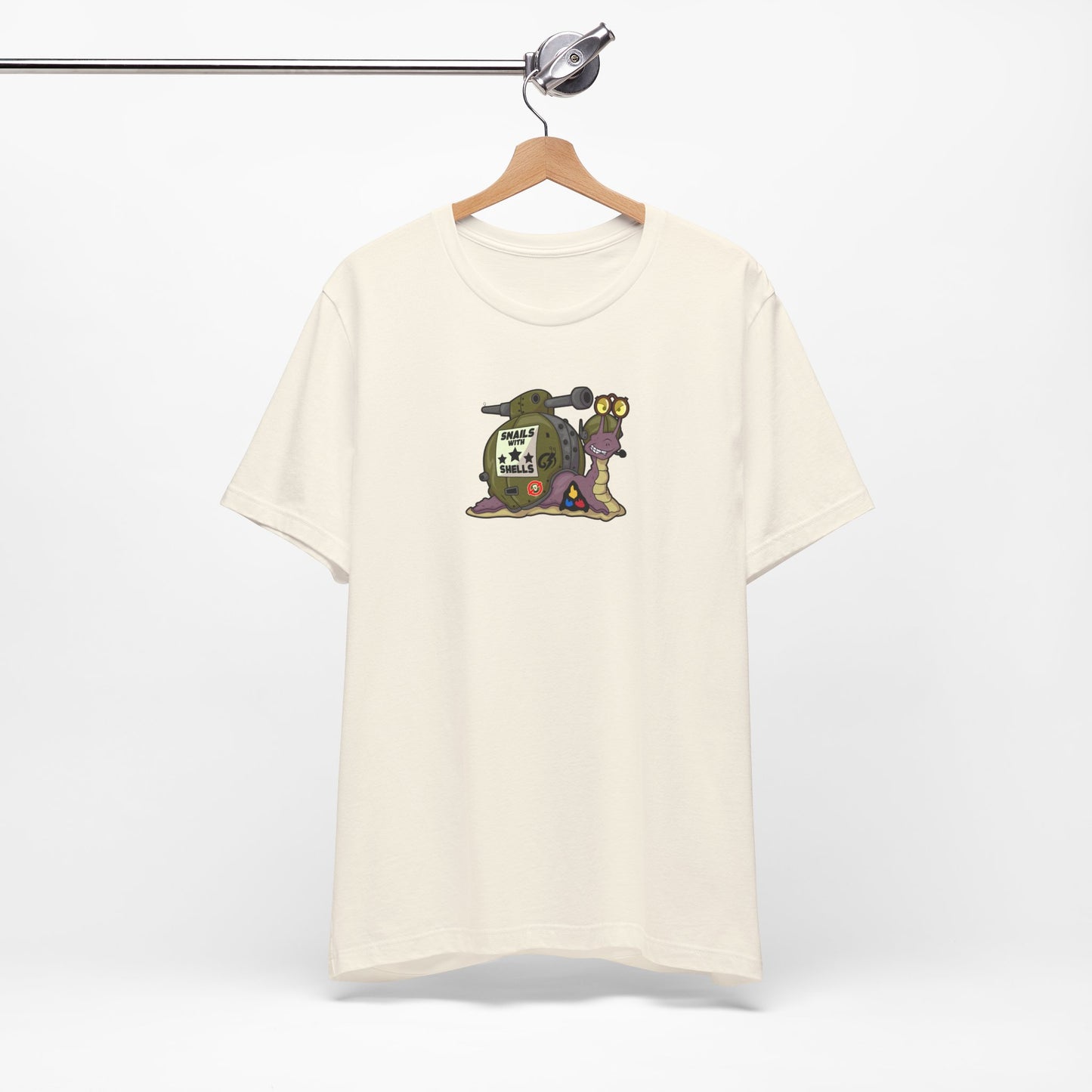 Soldier Snail Unisex Jersey Short Sleeve Tee