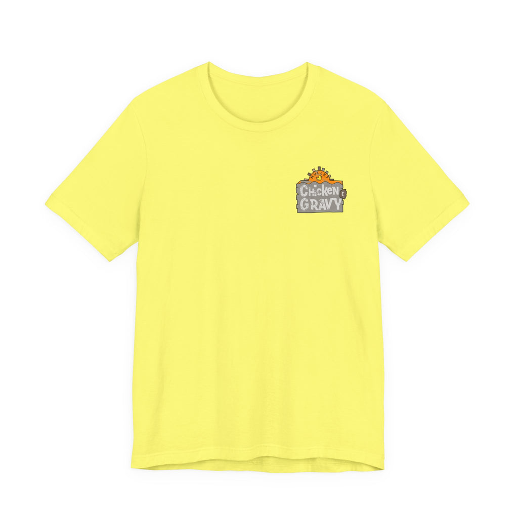Chicken & Gravy Band Tee — Vintage Rock Music Graphic T-Shirt