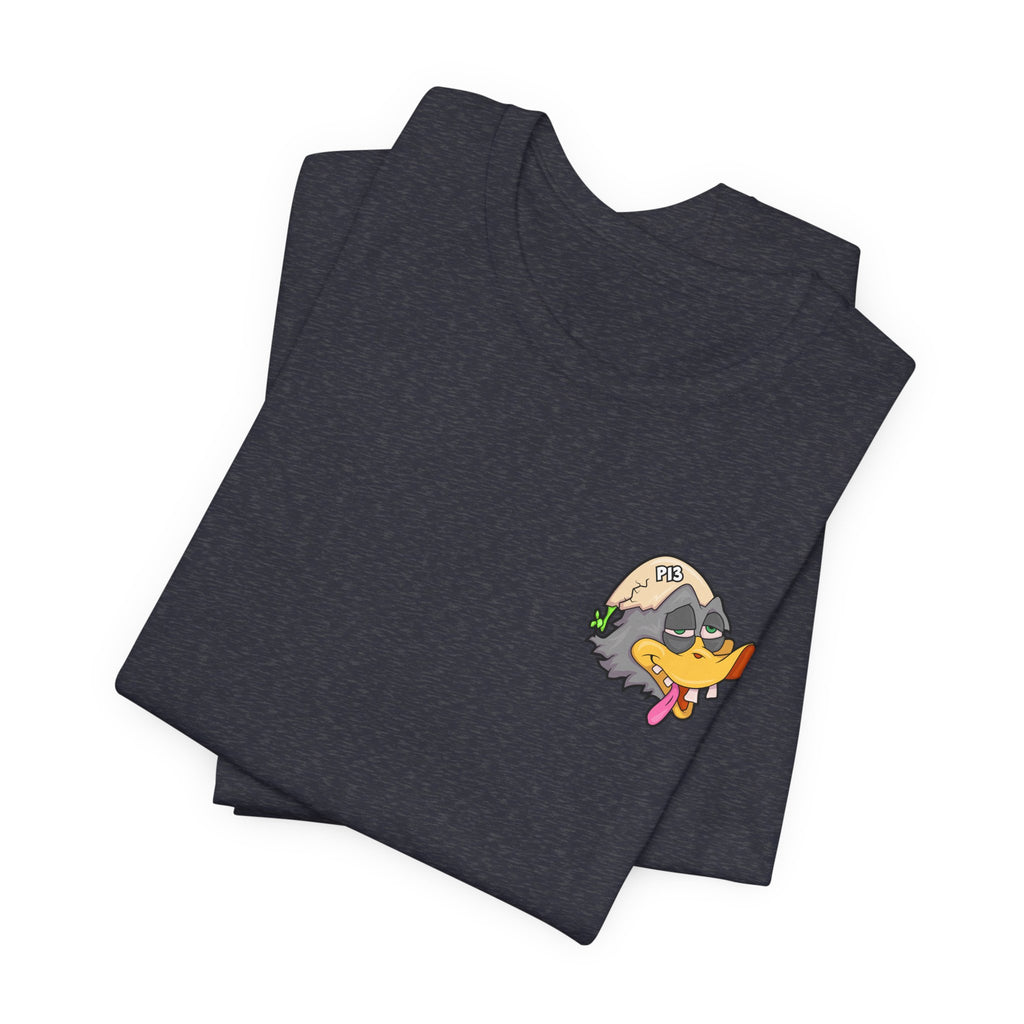 Balut Duck Graphic Tee — Cute Cartoon Egg & Duck Design