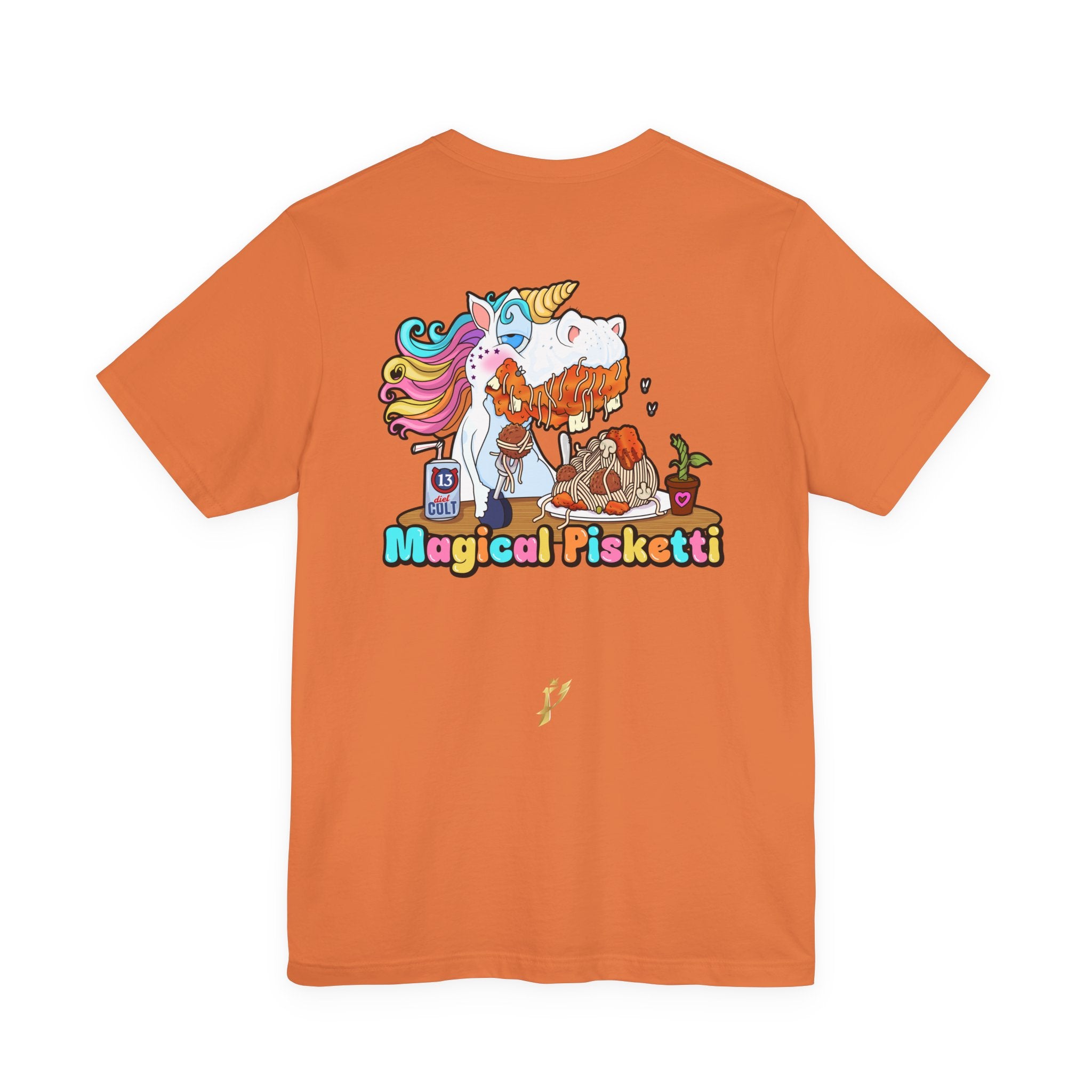Unicorn Pasta Tee — "Magical Pisketti" Graphic T-Shirt