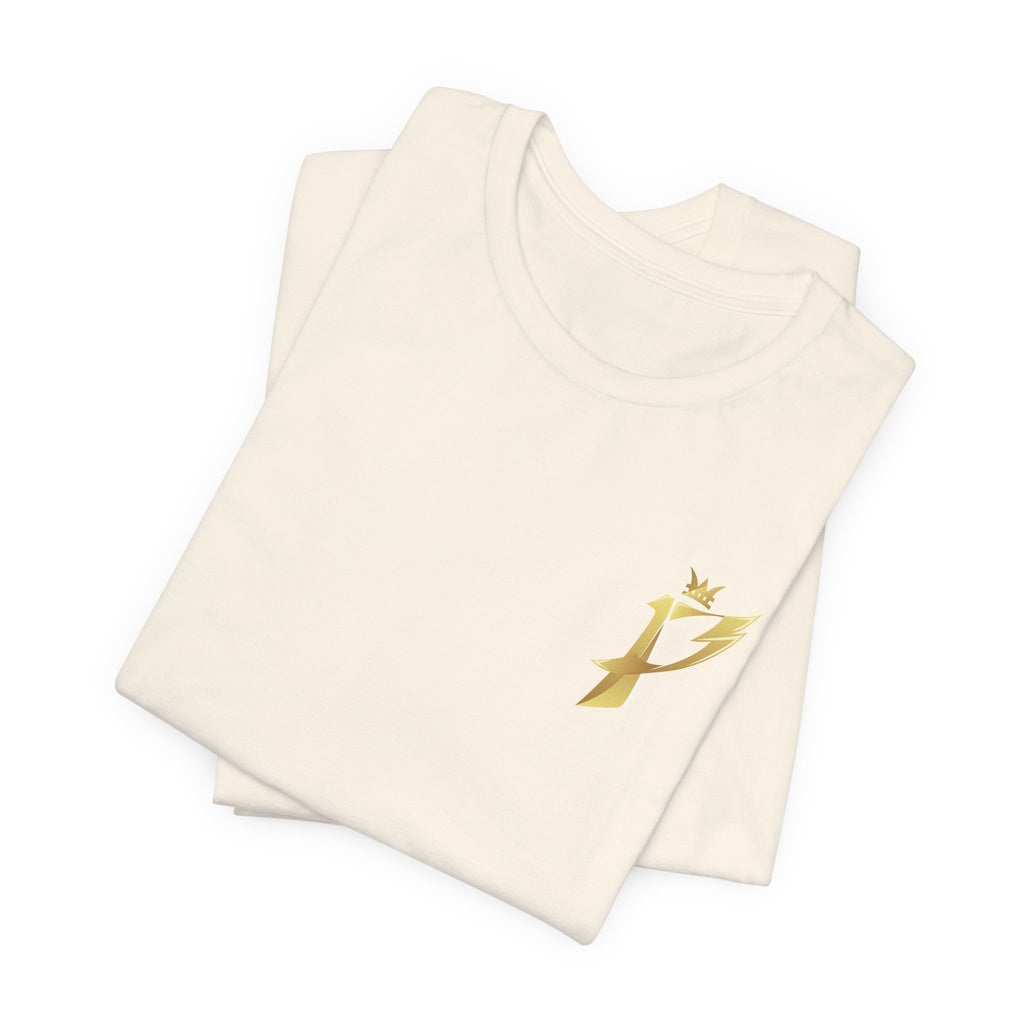 Gold Crowned P Monogram Tee