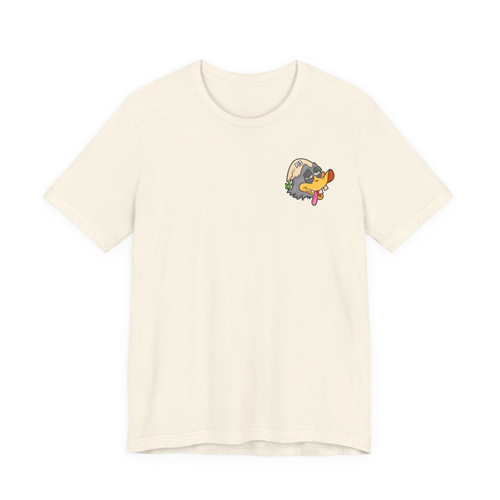 Balut Duck Graphic Tee — Cute Cartoon Egg & Duck Design