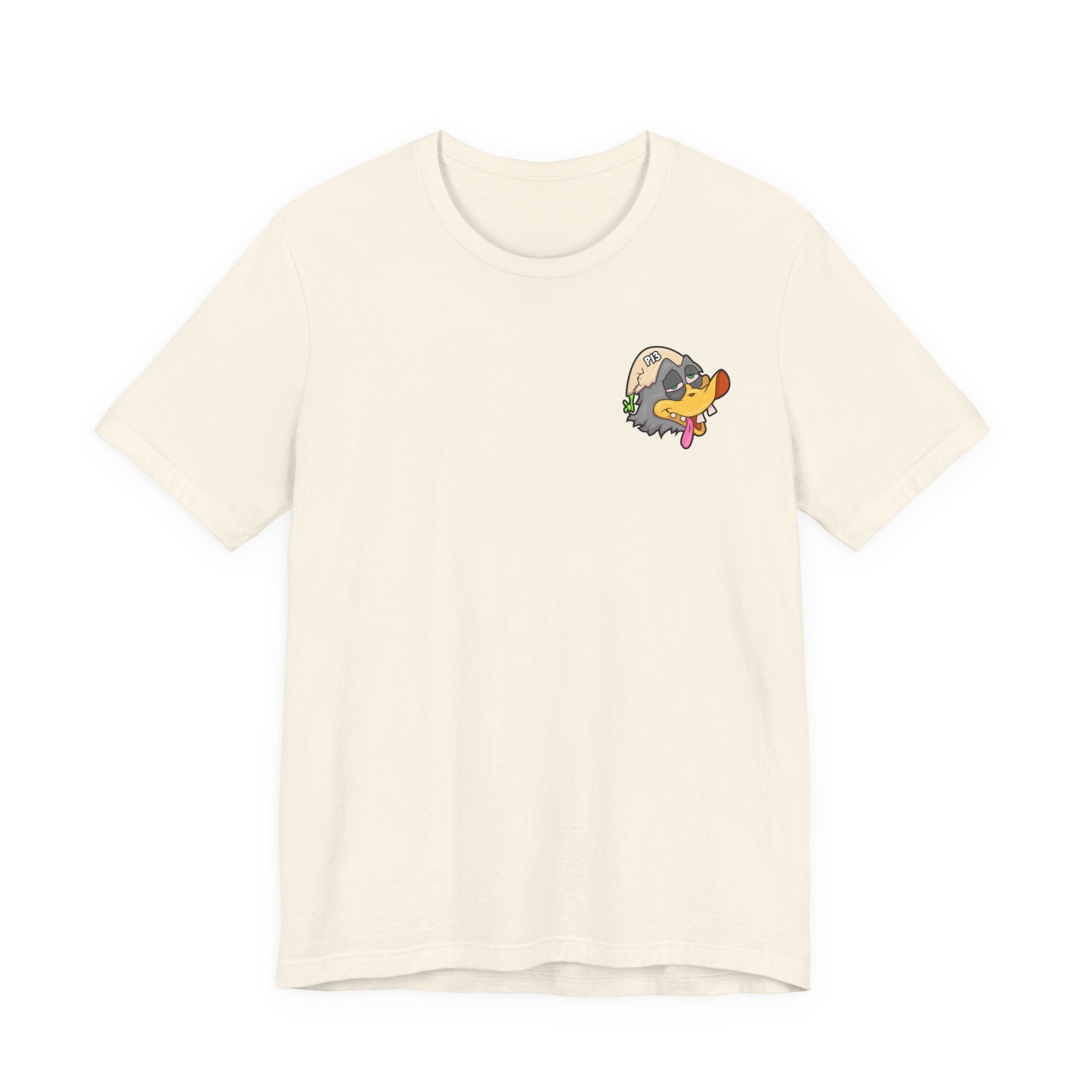 Balut Duck Graphic Tee — Cute Cartoon Egg & Duck Design