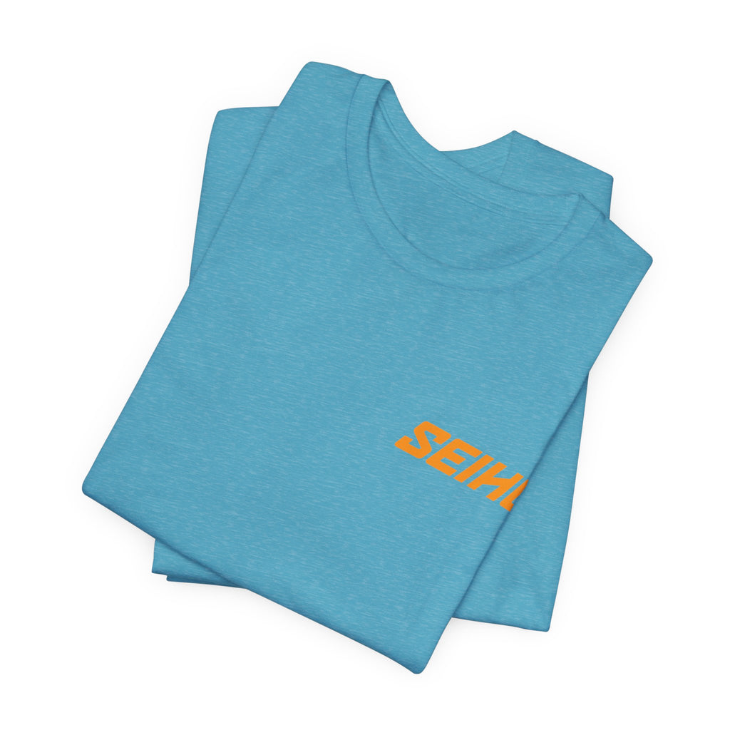Chainsaw Seihl Cartoon Tee — 'SEIHL' Graphic Short Sleeve T-Shirt