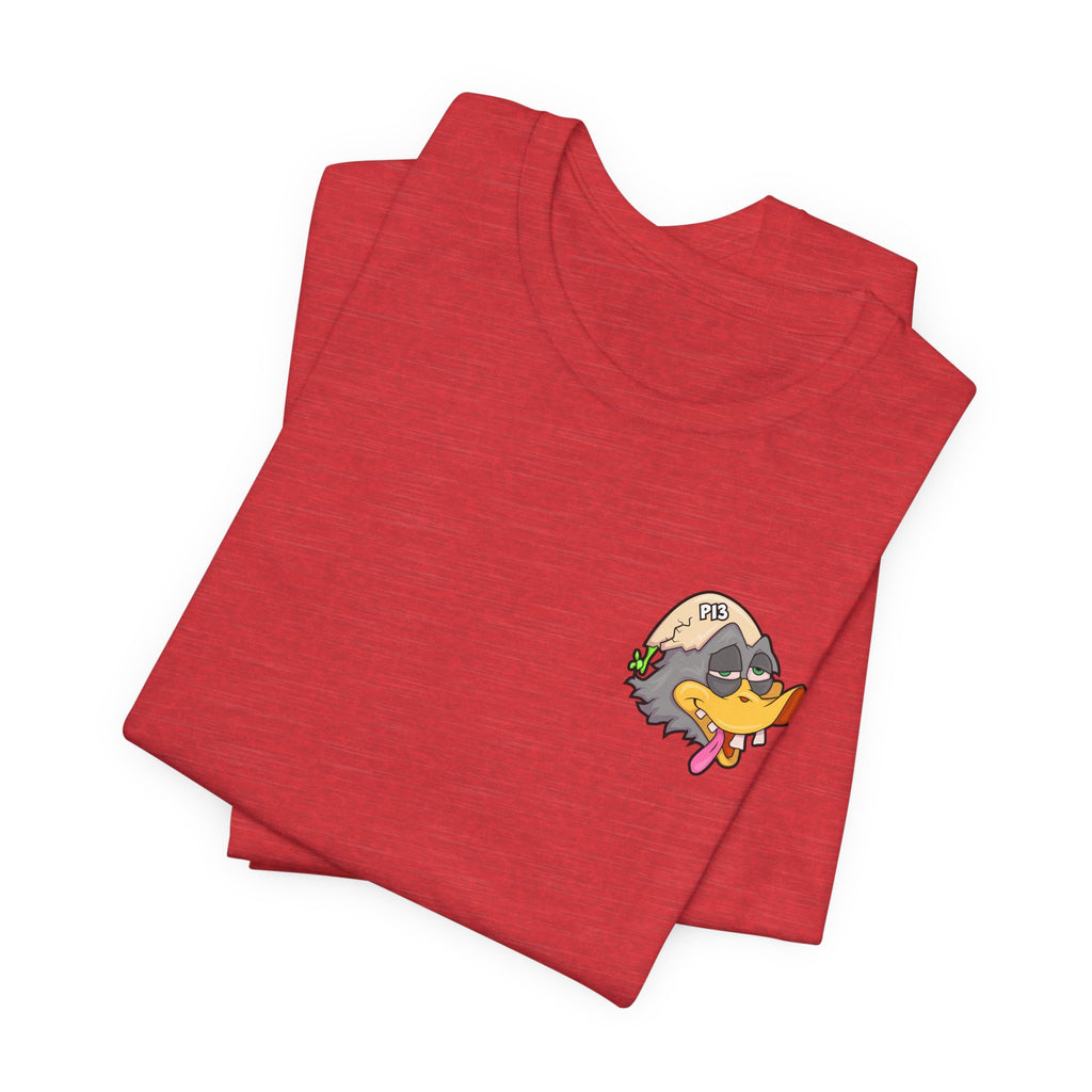 Balut Duck Graphic Tee — Cute Cartoon Egg & Duck Design