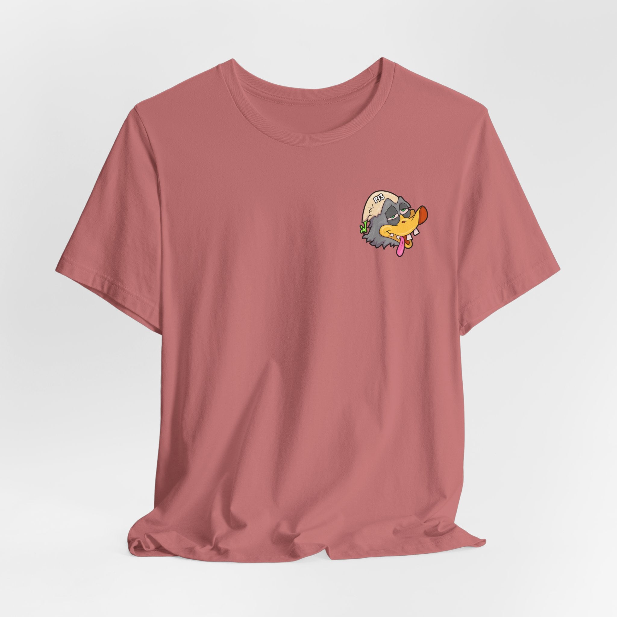 Balut Duck Graphic Tee — Cute Cartoon Egg & Duck Design