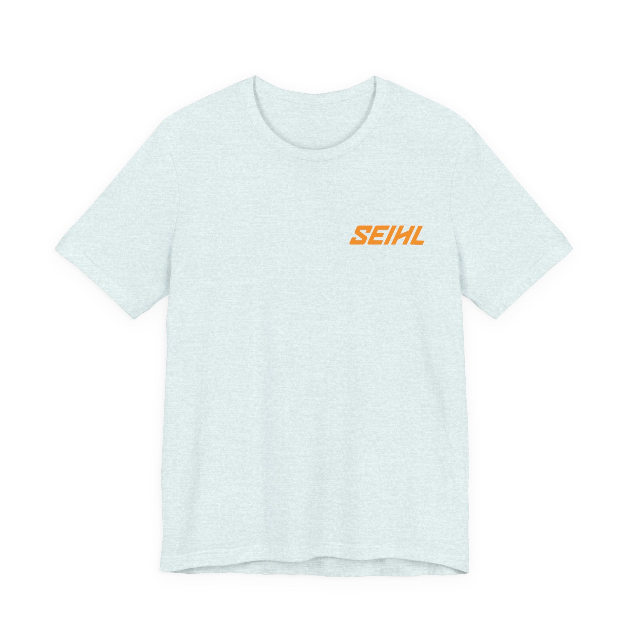 Chainsaw Seihl Cartoon Tee — 'SEIHL' Graphic Short Sleeve T-Shirt