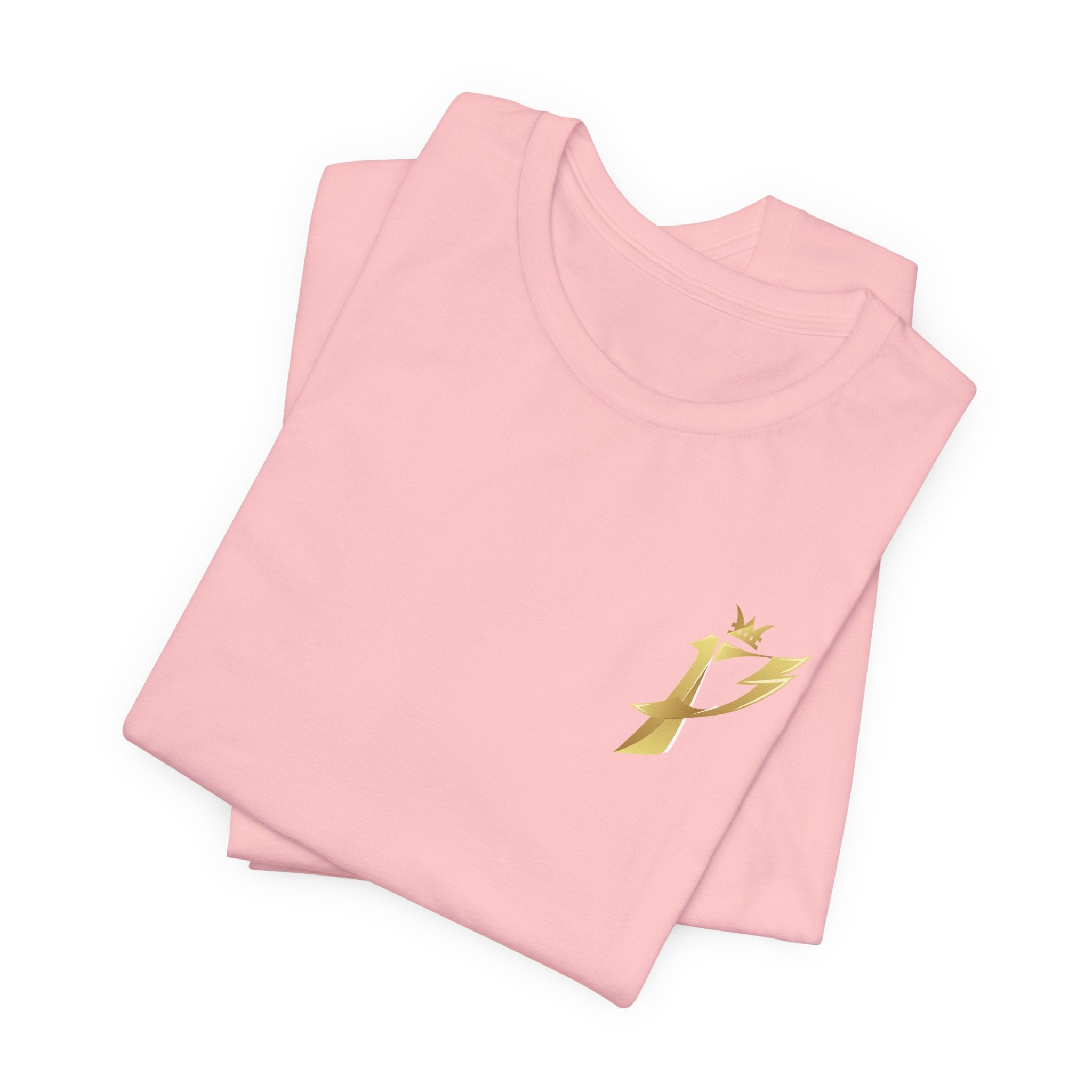 Gold Crowned P Monogram Tee