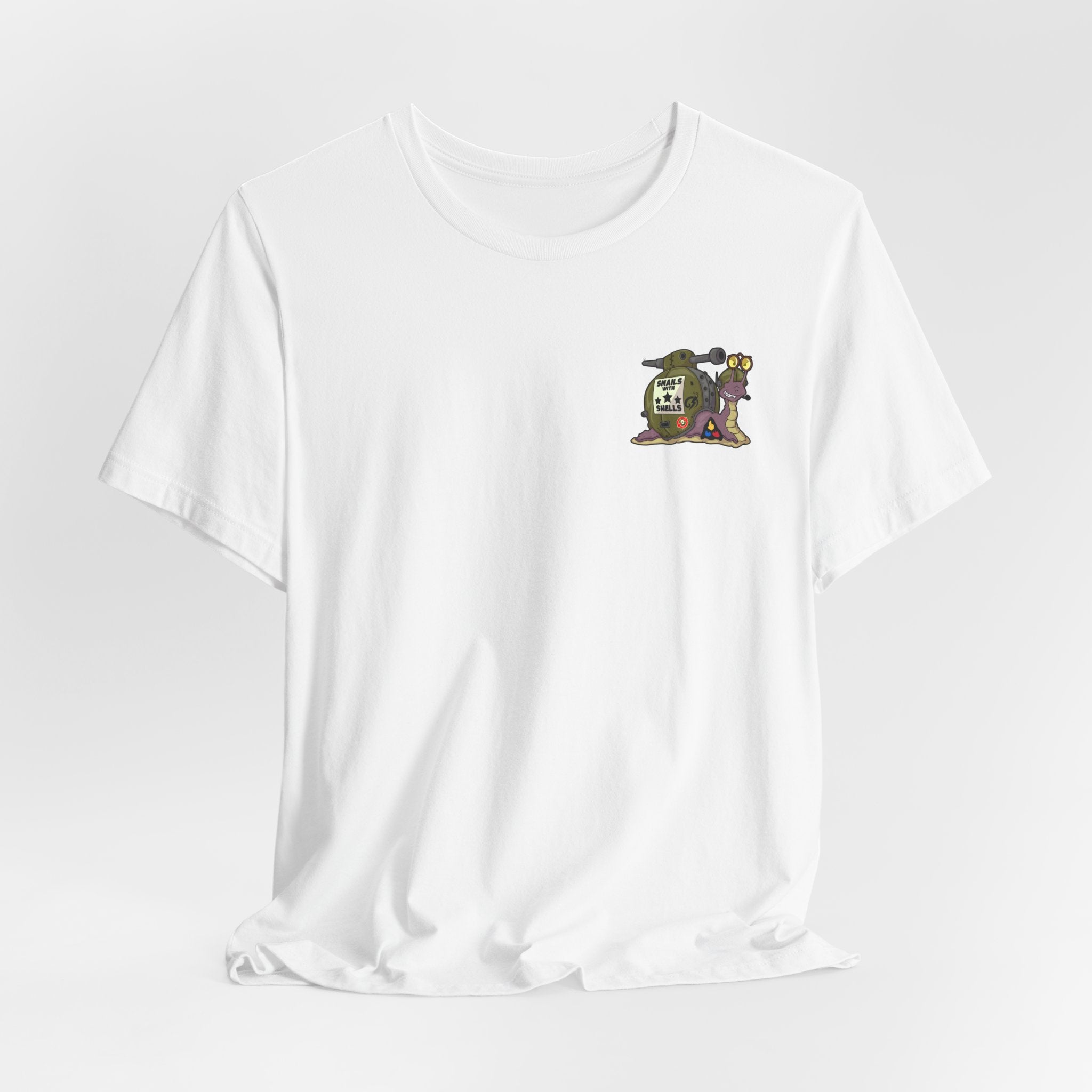 Snails With Shells Tank T-Shirt — Cute Military Snail Graphic Tee