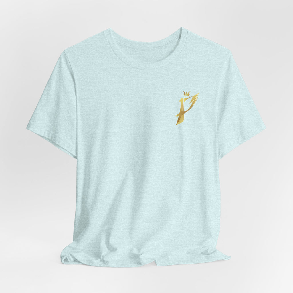 Gold Crowned P Monogram Tee