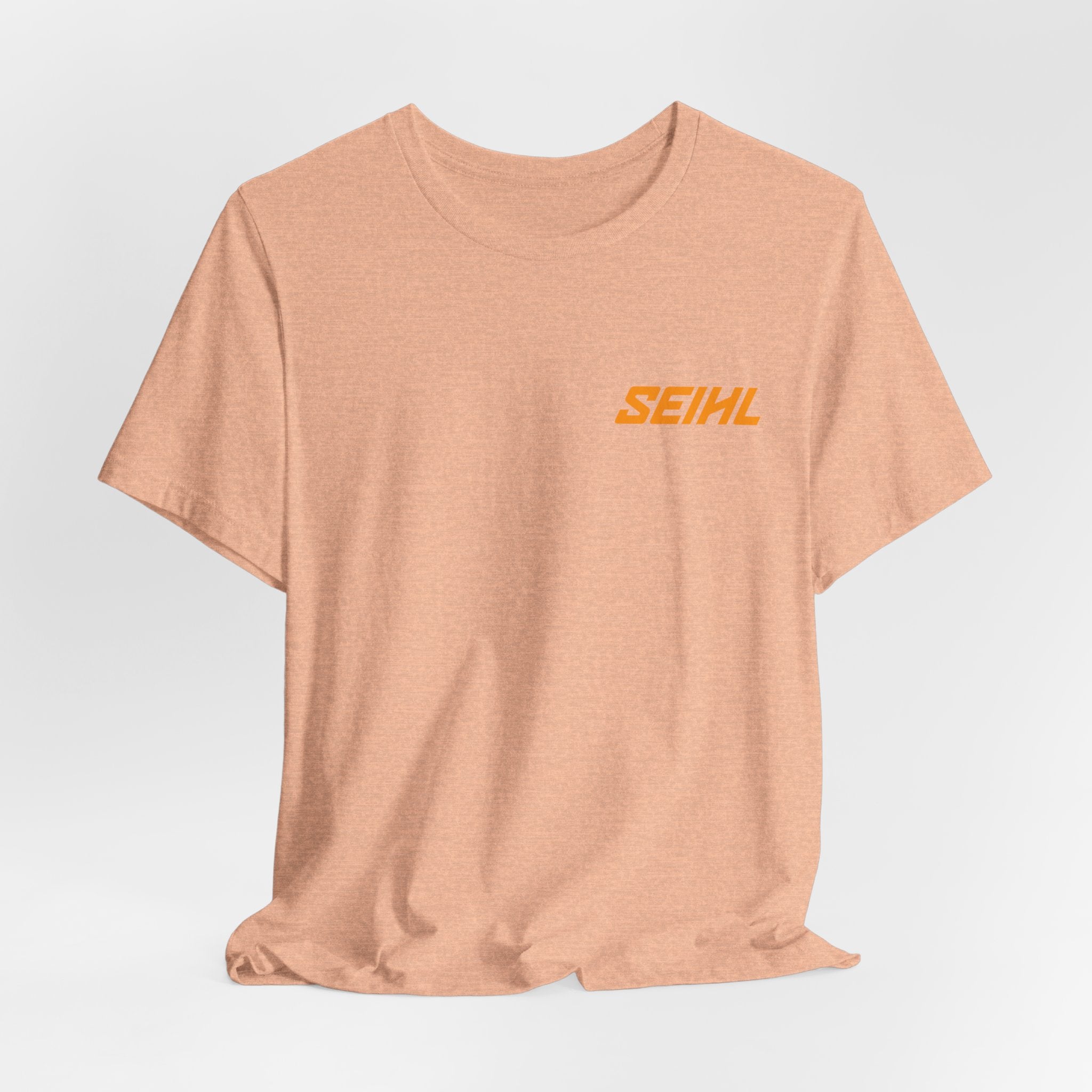 Chainsaw Seihl Cartoon Tee — 'SEIHL' Graphic Short Sleeve T-Shirt
