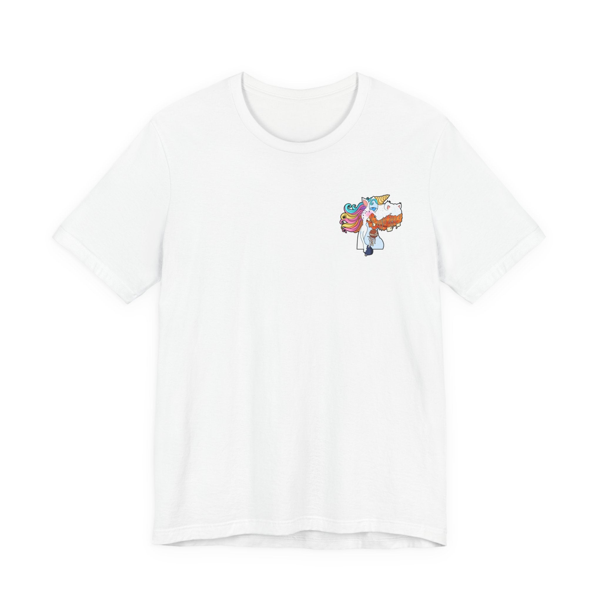 Unicorn Pasta Tee — "Magical Pisketti" Graphic T-Shirt