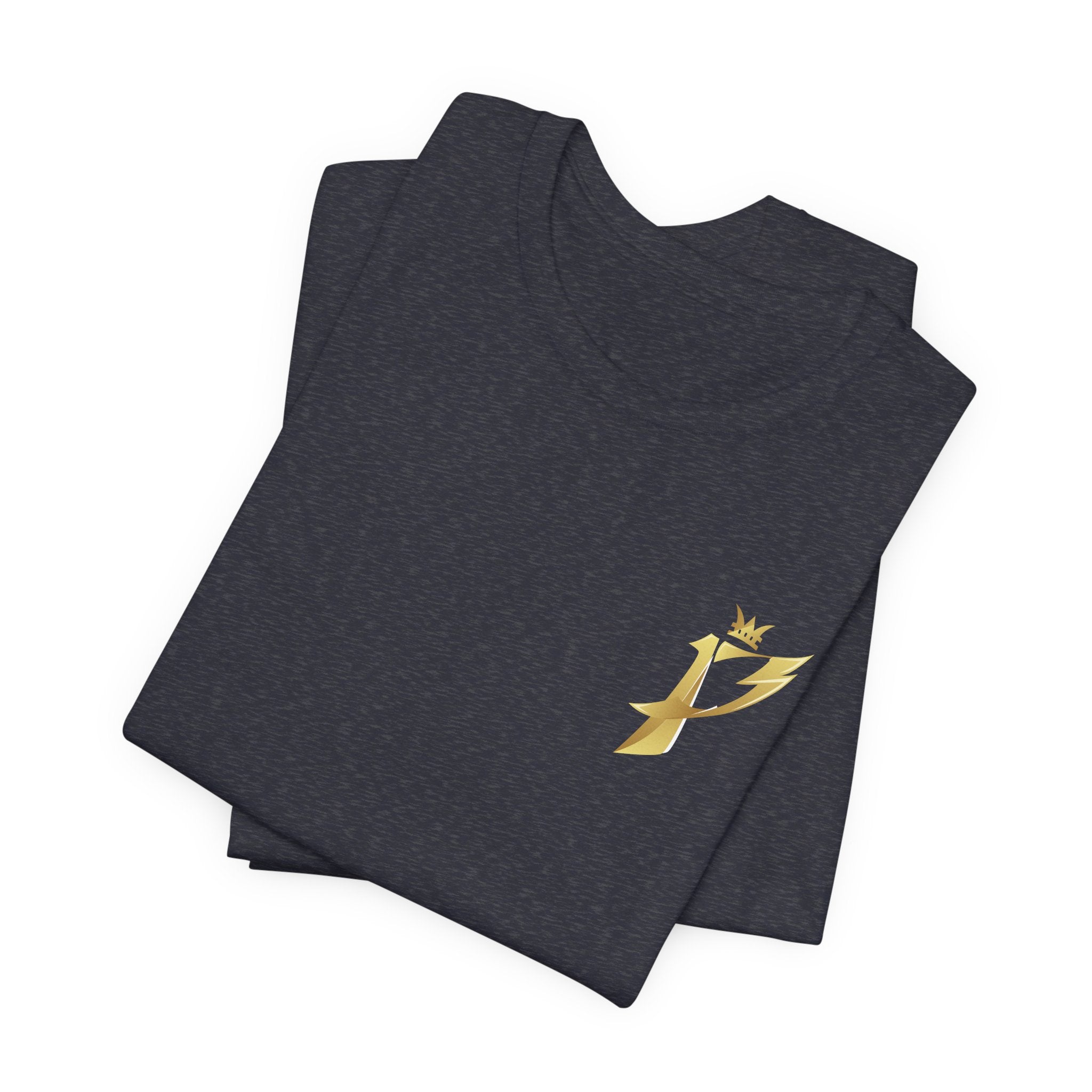 Gold Crowned P Monogram Tee