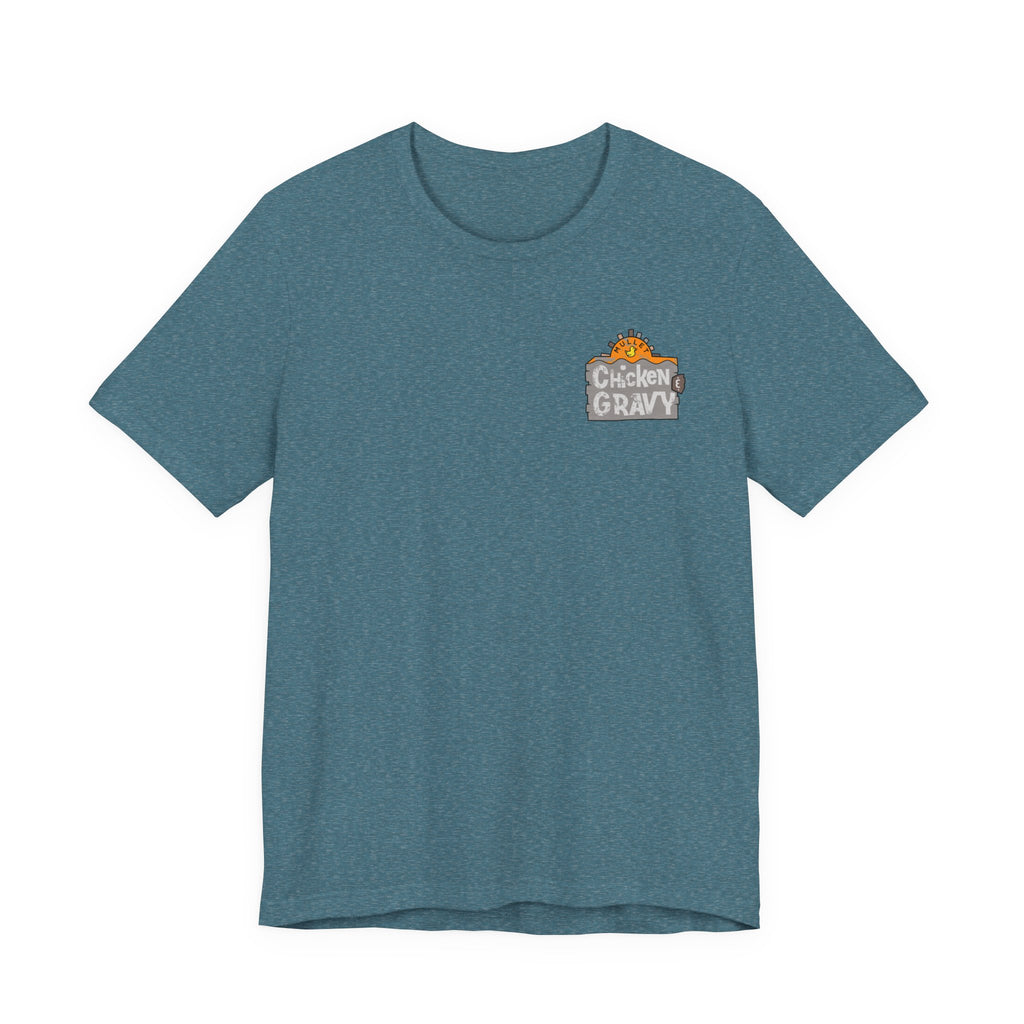 Chicken & Gravy Band Tee — Vintage Rock Music Graphic T-Shirt
