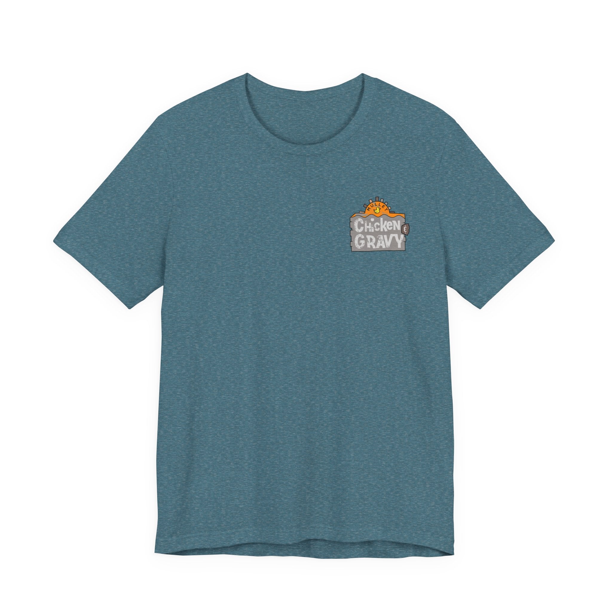 Chicken & Gravy Band Tee — Vintage Rock Music Graphic T-Shirt