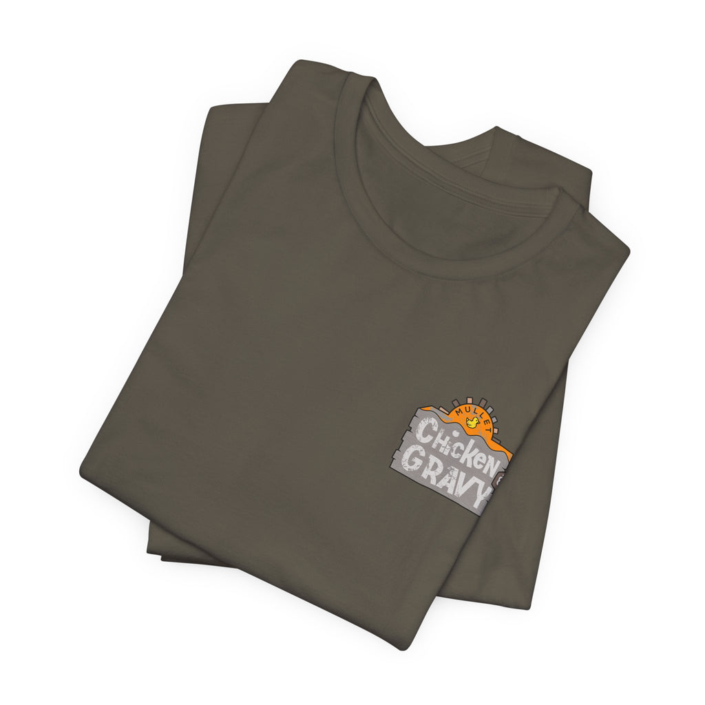 Chicken & Gravy Band Tee — Vintage Rock Music Graphic T-Shirt