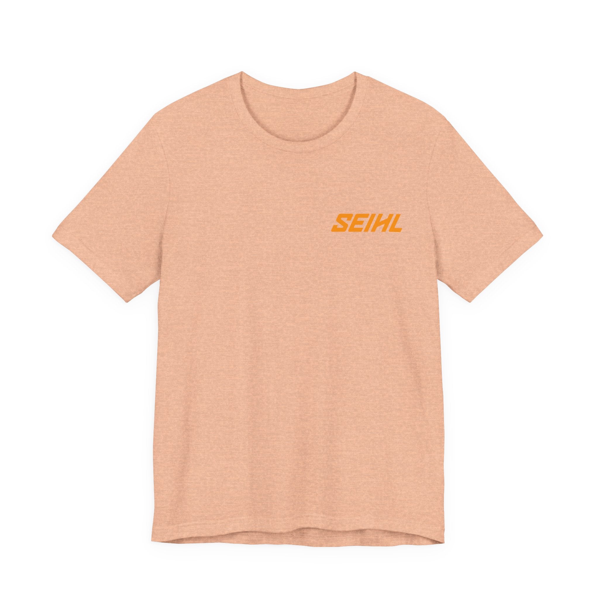 Chainsaw Seihl Cartoon Tee — 'SEIHL' Graphic Short Sleeve T-Shirt