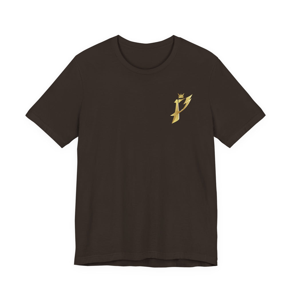 Gold Crowned P Monogram Tee