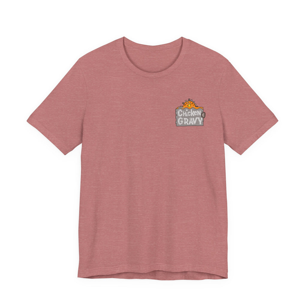 Chicken & Gravy Band Tee — Vintage Rock Music Graphic T-Shirt