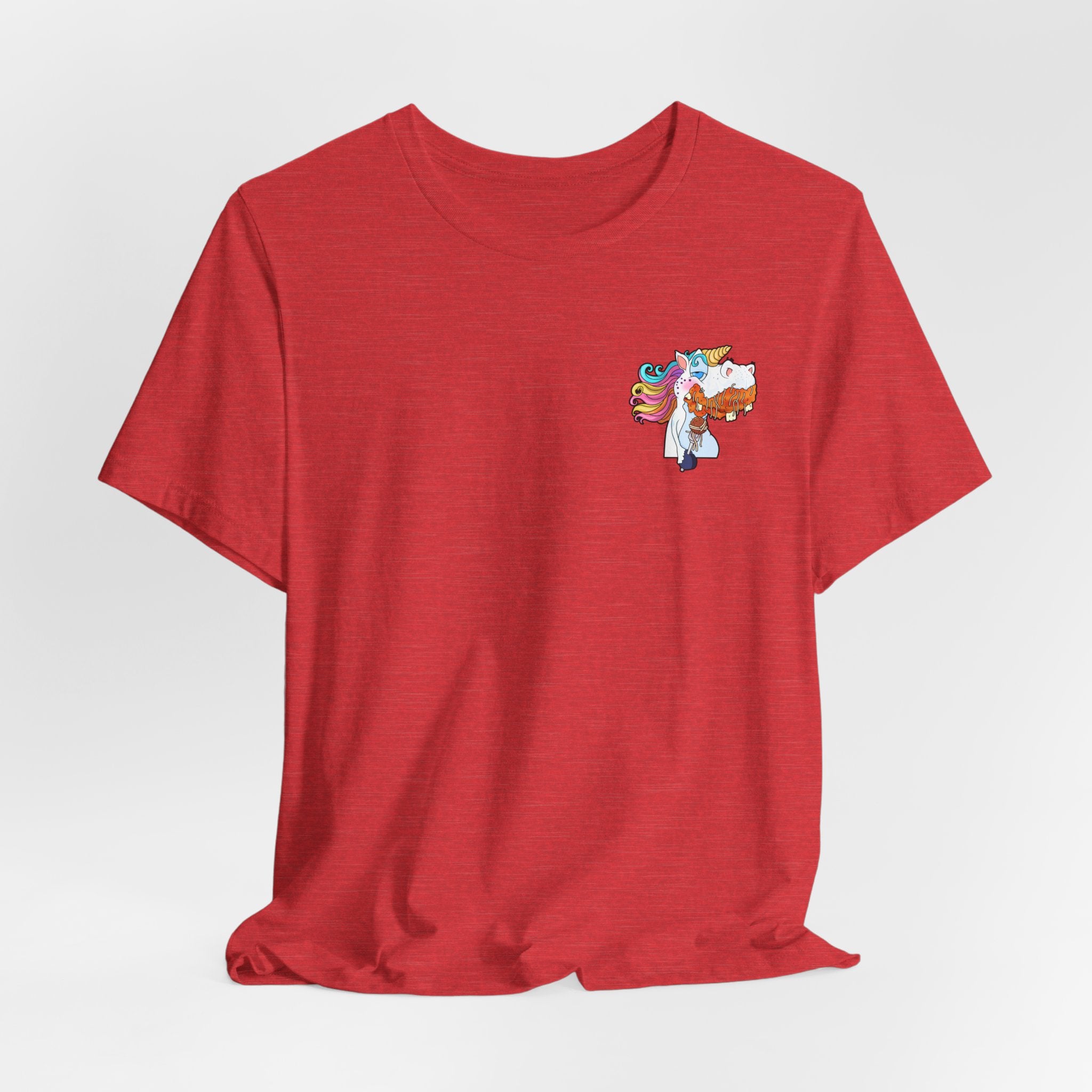 Unicorn Pasta Tee — "Magical Pisketti" Graphic T-Shirt