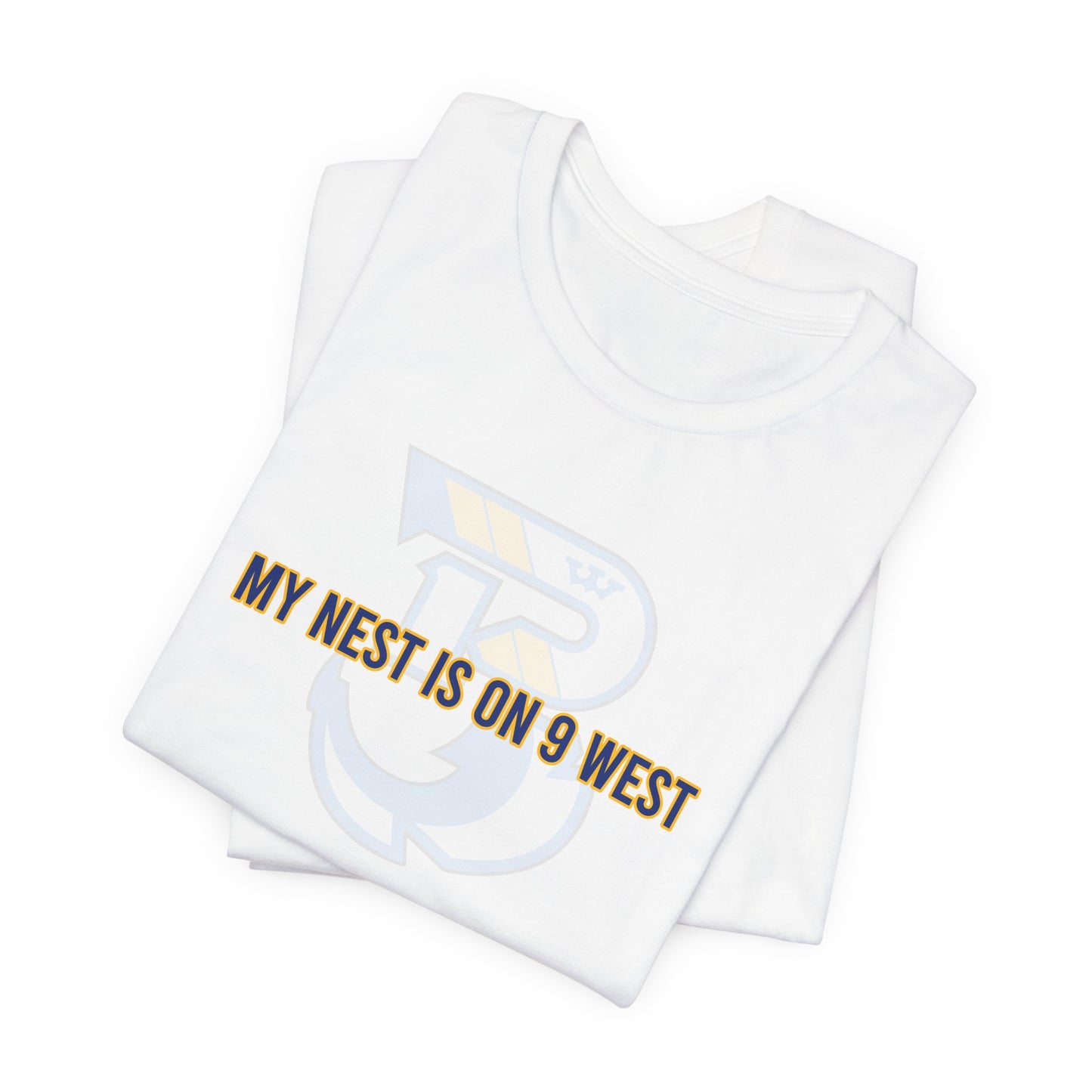 Hedgesville Nest of 9 West Front Slogan Unisex Jersey Short Sleeve Tee