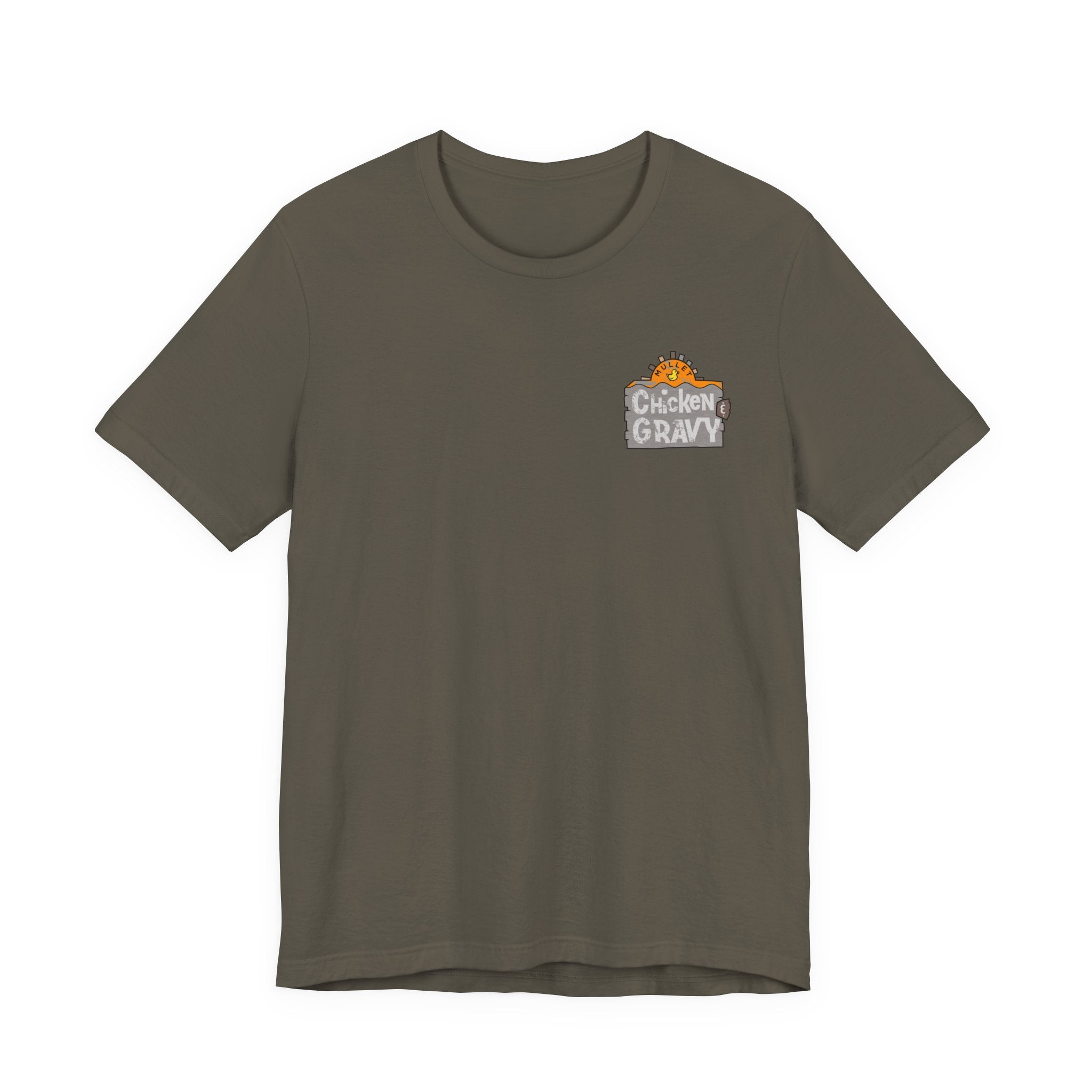 Chicken & Gravy Band Tee — Vintage Rock Music Graphic T-Shirt