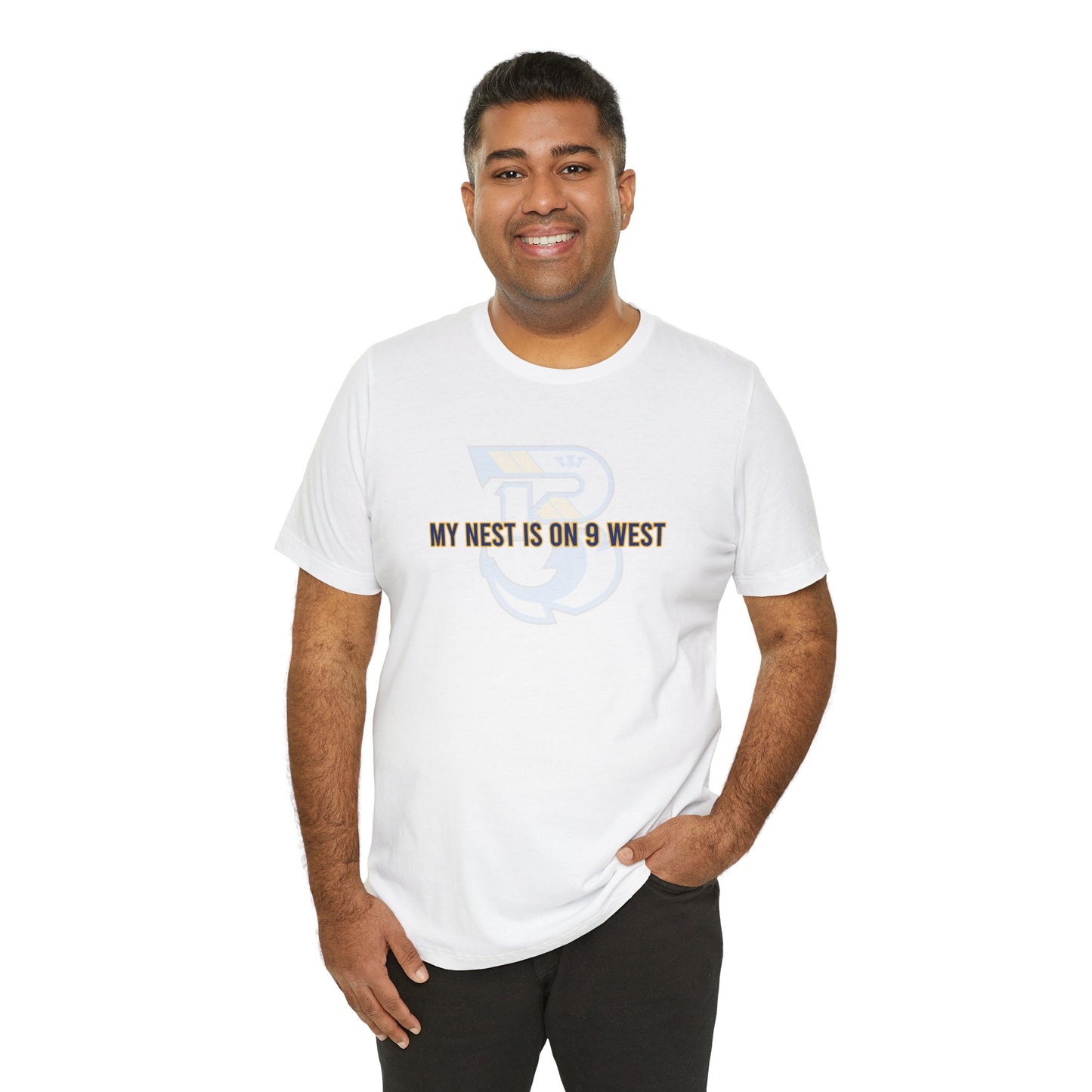 Hedgesville Nest of 9 West Front Slogan Unisex Jersey Short Sleeve Tee