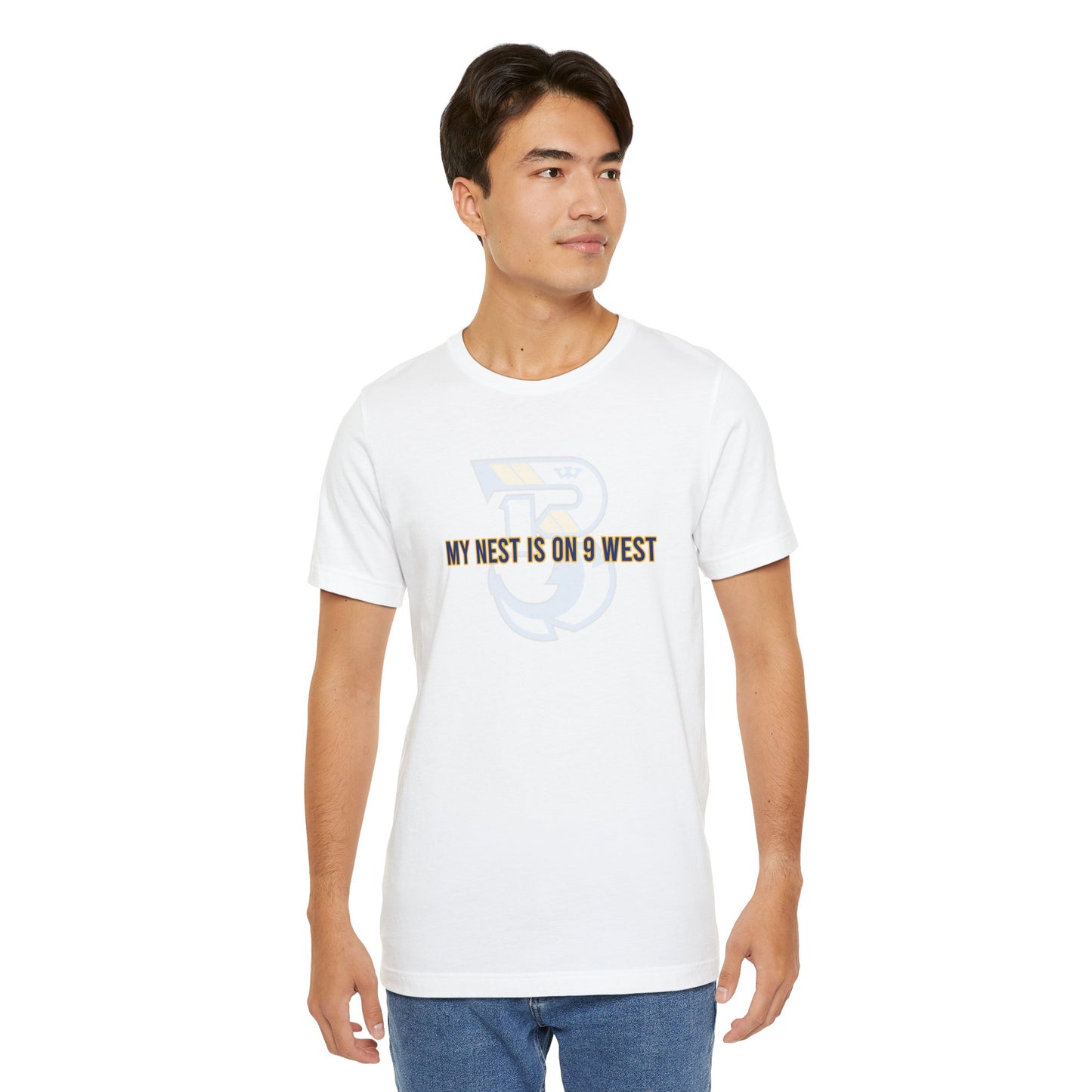 Hedgesville Nest of 9 West Front Slogan Unisex Jersey Short Sleeve Tee