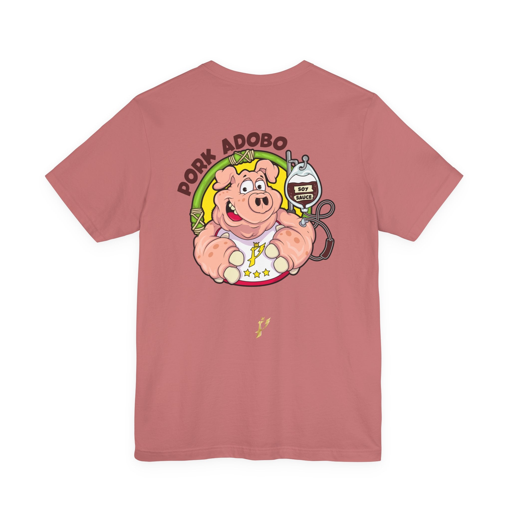 Pork Adobo Graphic Tee — Cute Pig Filipino Food Shirt