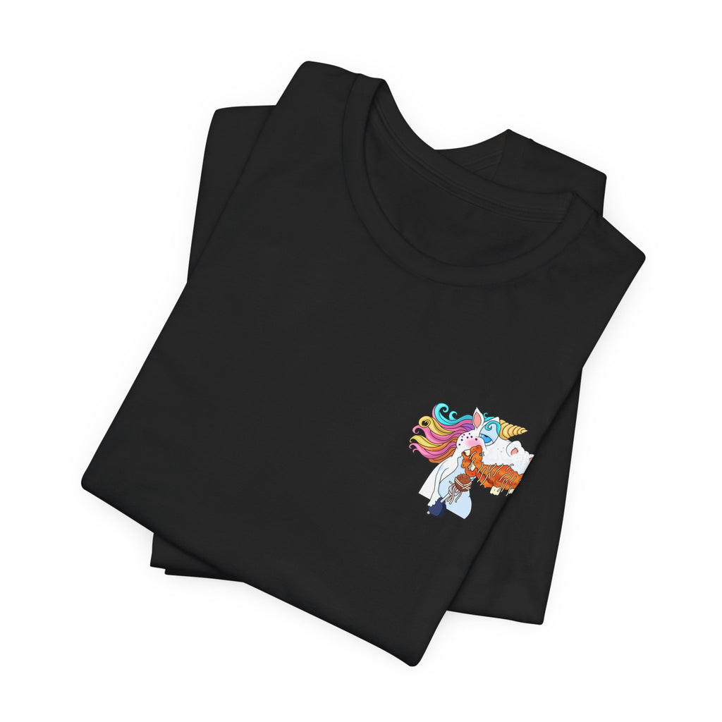 Unicorn Pasta Tee — "Magical Pisketti" Graphic T-Shirt