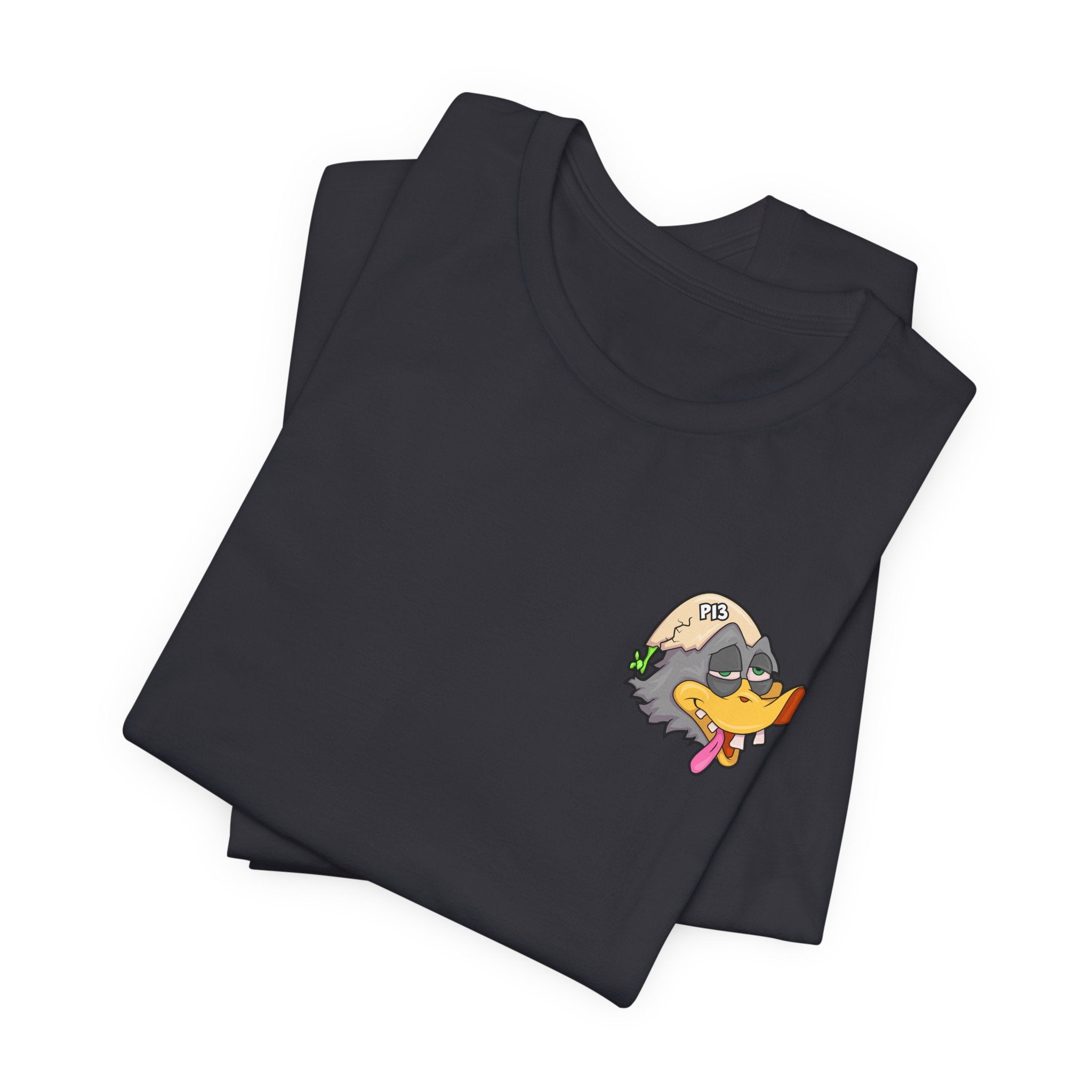 Balut Duck Graphic Tee — Cute Cartoon Egg & Duck Design