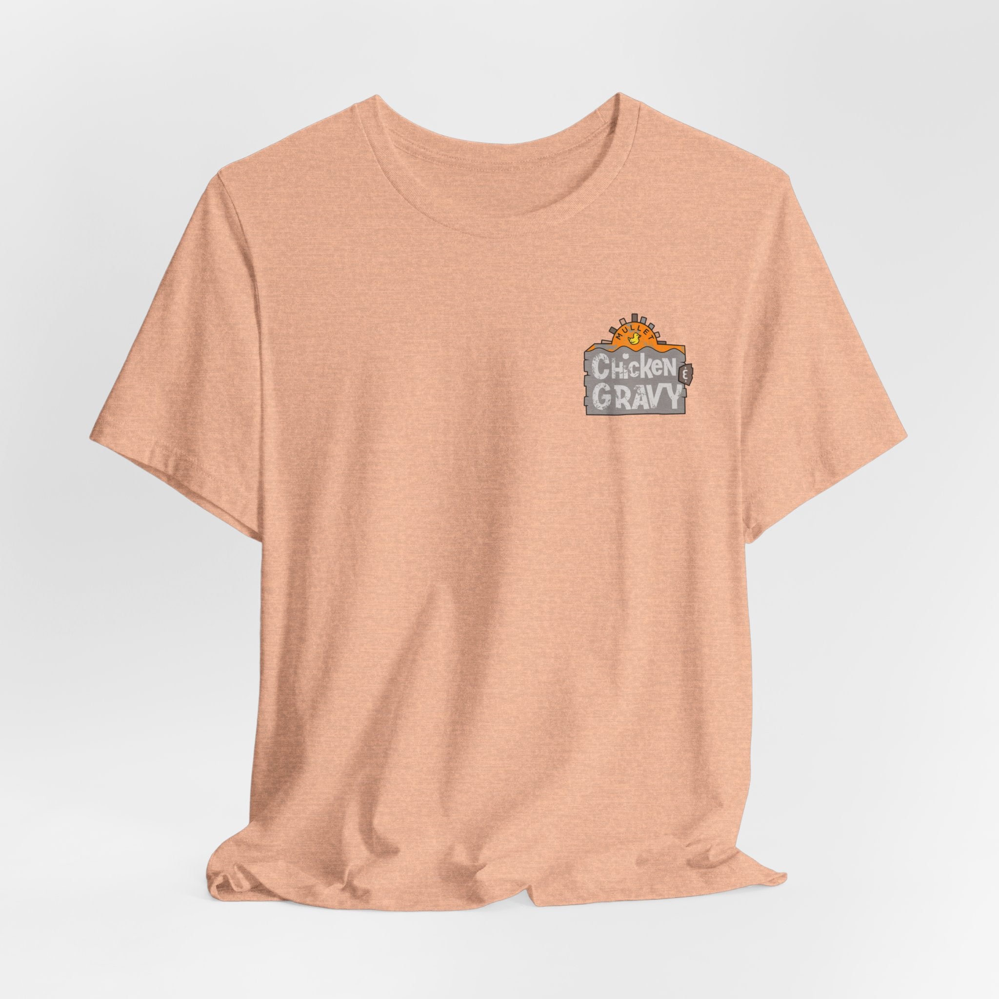 Chicken & Gravy Band Tee — Vintage Rock Music Graphic T-Shirt