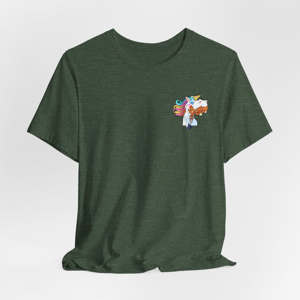 Unicorn Pasta Tee — "Magical Pisketti" Graphic T-Shirt
